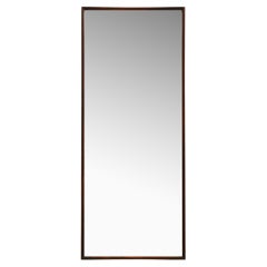 Raro specchio con cornice in palissandro di Rimbert Sandholt, anni 
50