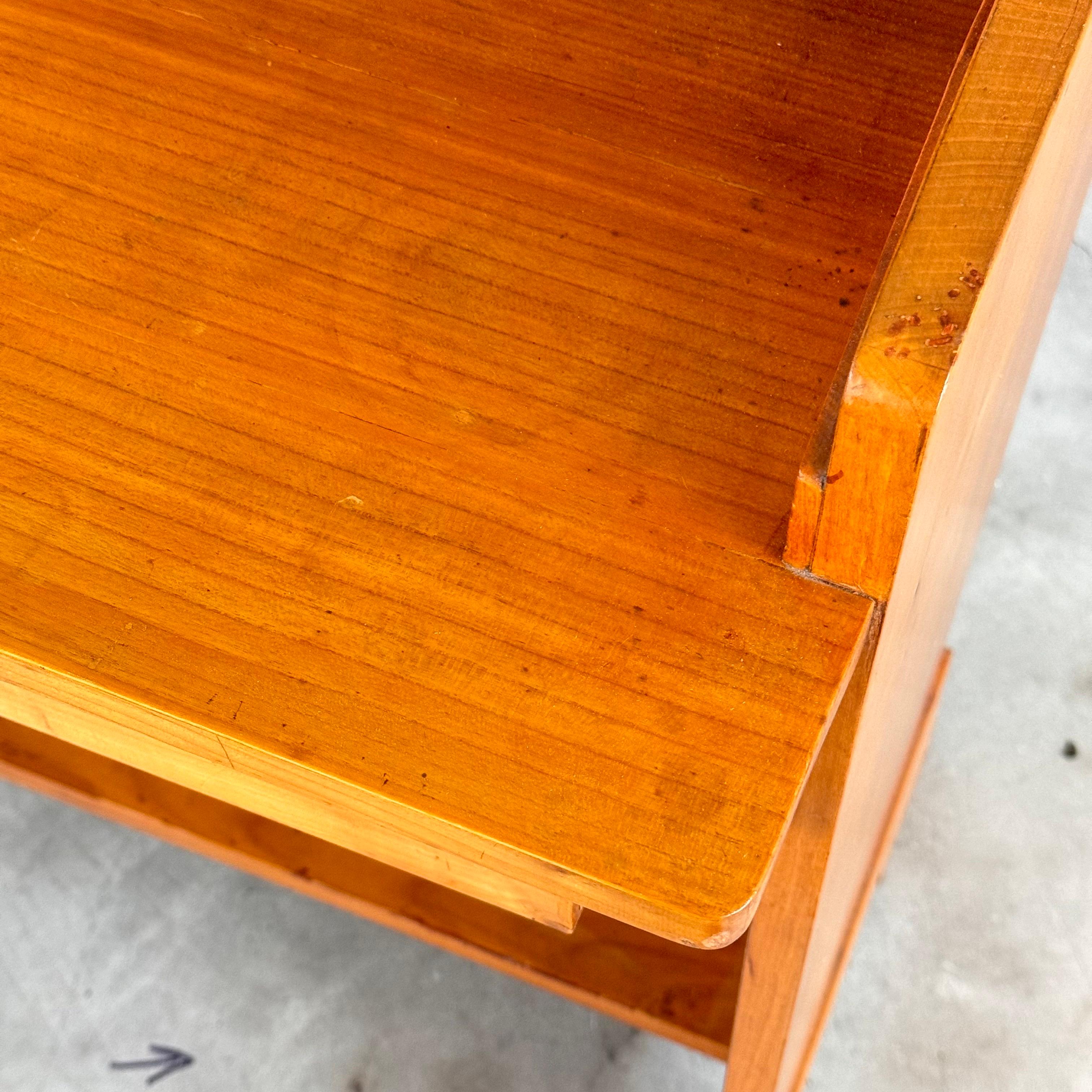 Rare console secrétaire en bois de cerisier par Carlo et Piero Zen, 1910 en vente 1