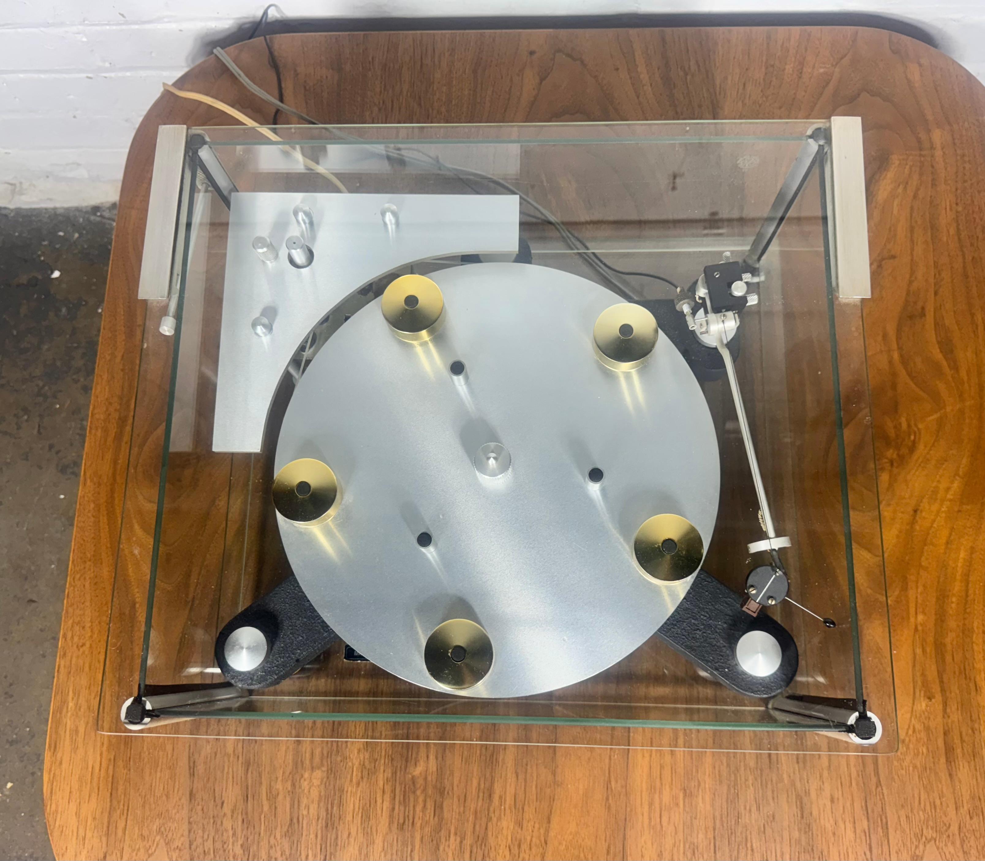 Space Age Raro giradischi Mitchell Transcriptor Skeleton, 