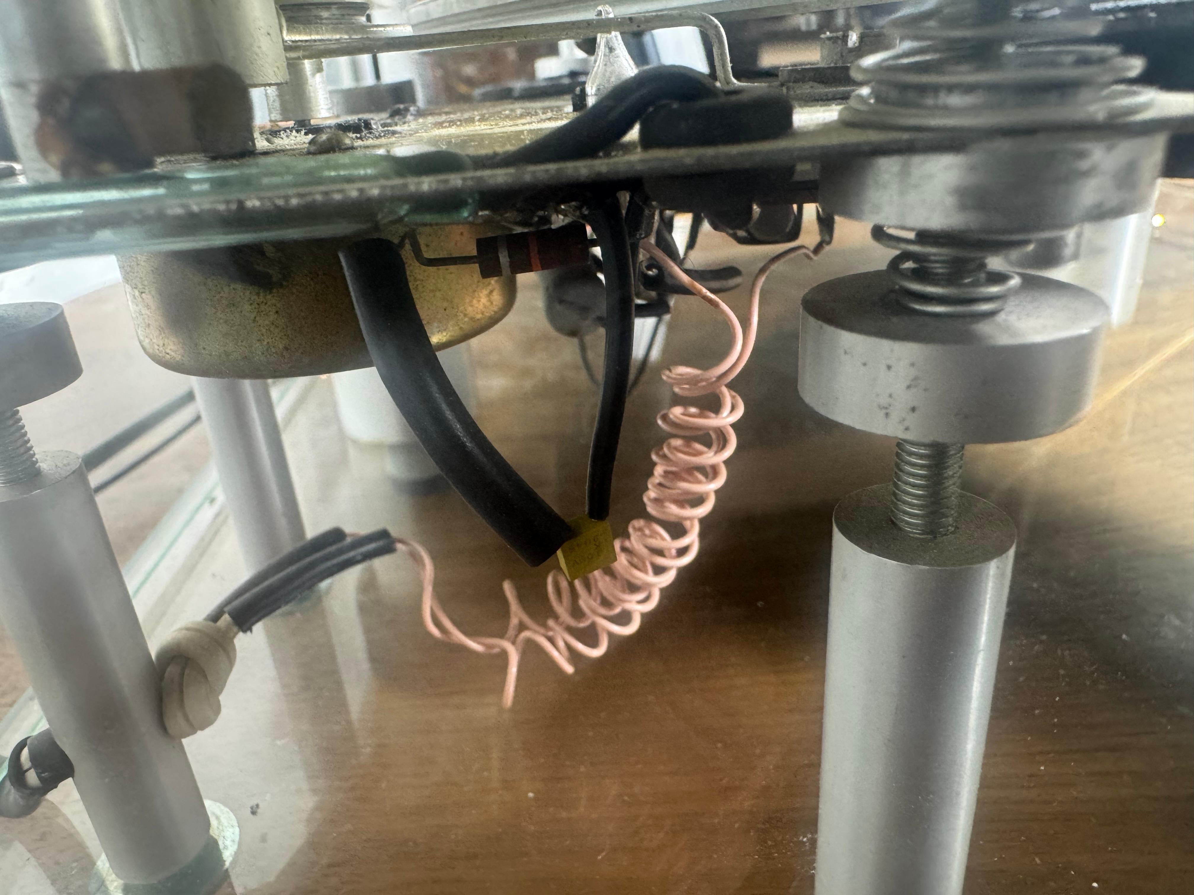 Raro giradischi Mitchell Transcriptor Skeleton, 