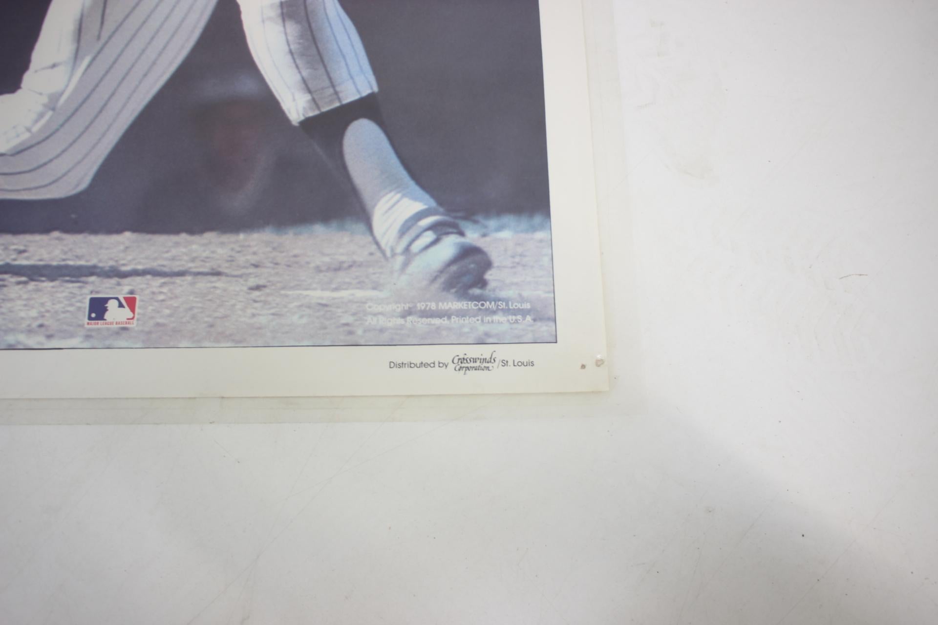 Major League Baseball, Reggie Jackson displayed, made in 1978, printed in USA.
Made of paper and plastic
Original condition, cleaned.
