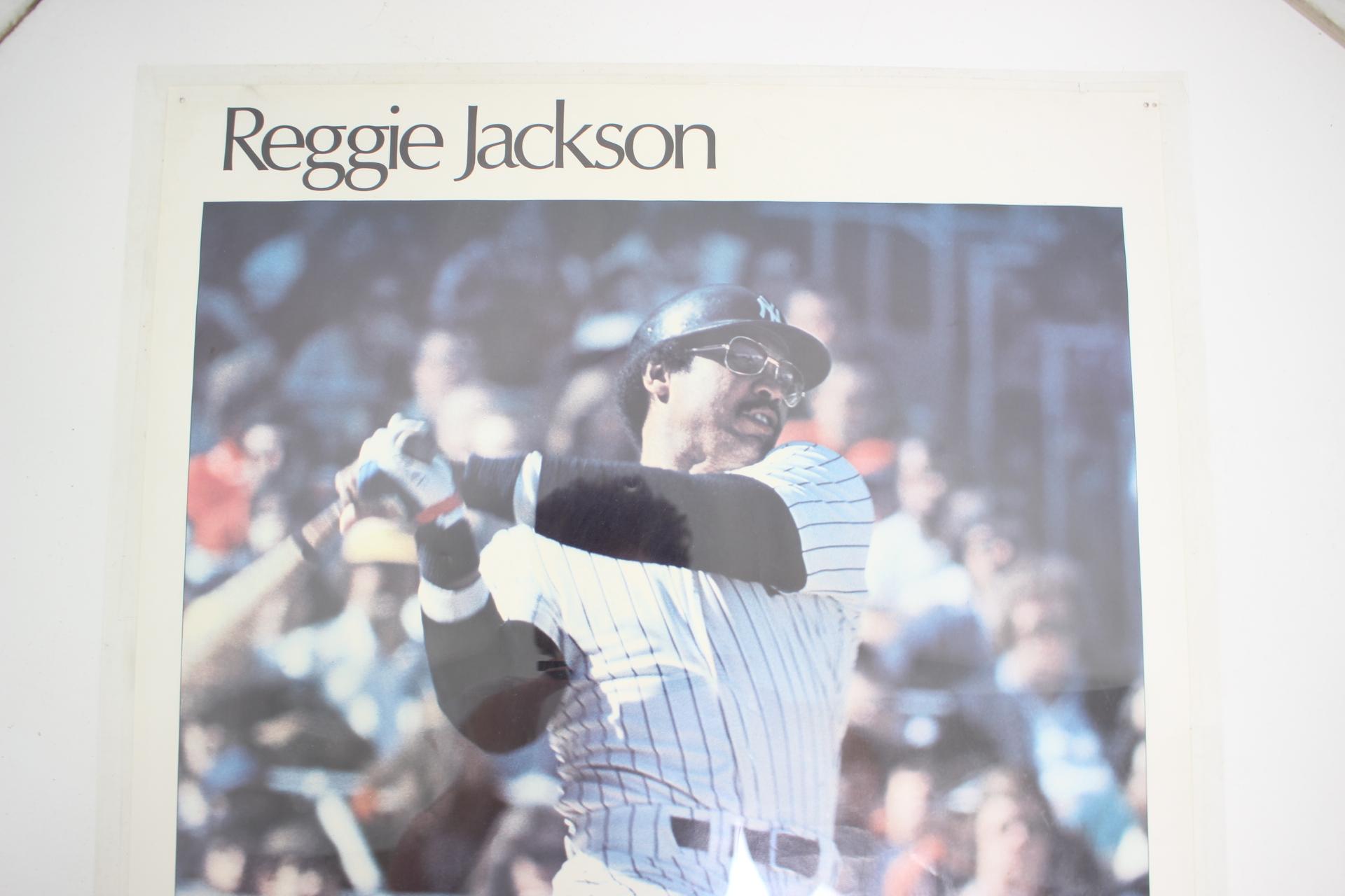 Mid-Century Modern MLB Poster Reggie Jackson, 1978, United States of America For Sale