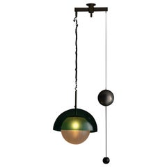 Raro Mod. 12963 Plafón de Angelo Lelii para Arredoluce Monza