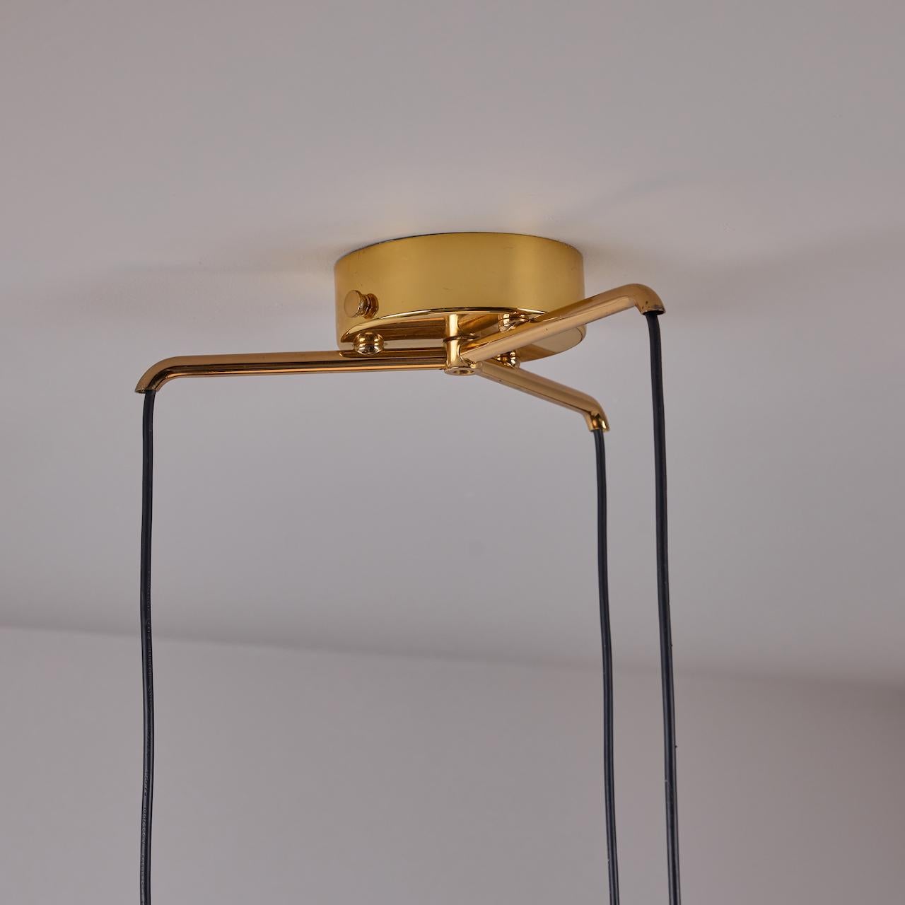 20th Century Rare Model 1158 Ceiling Light by Bruno Gatta Stilnovo For Sale