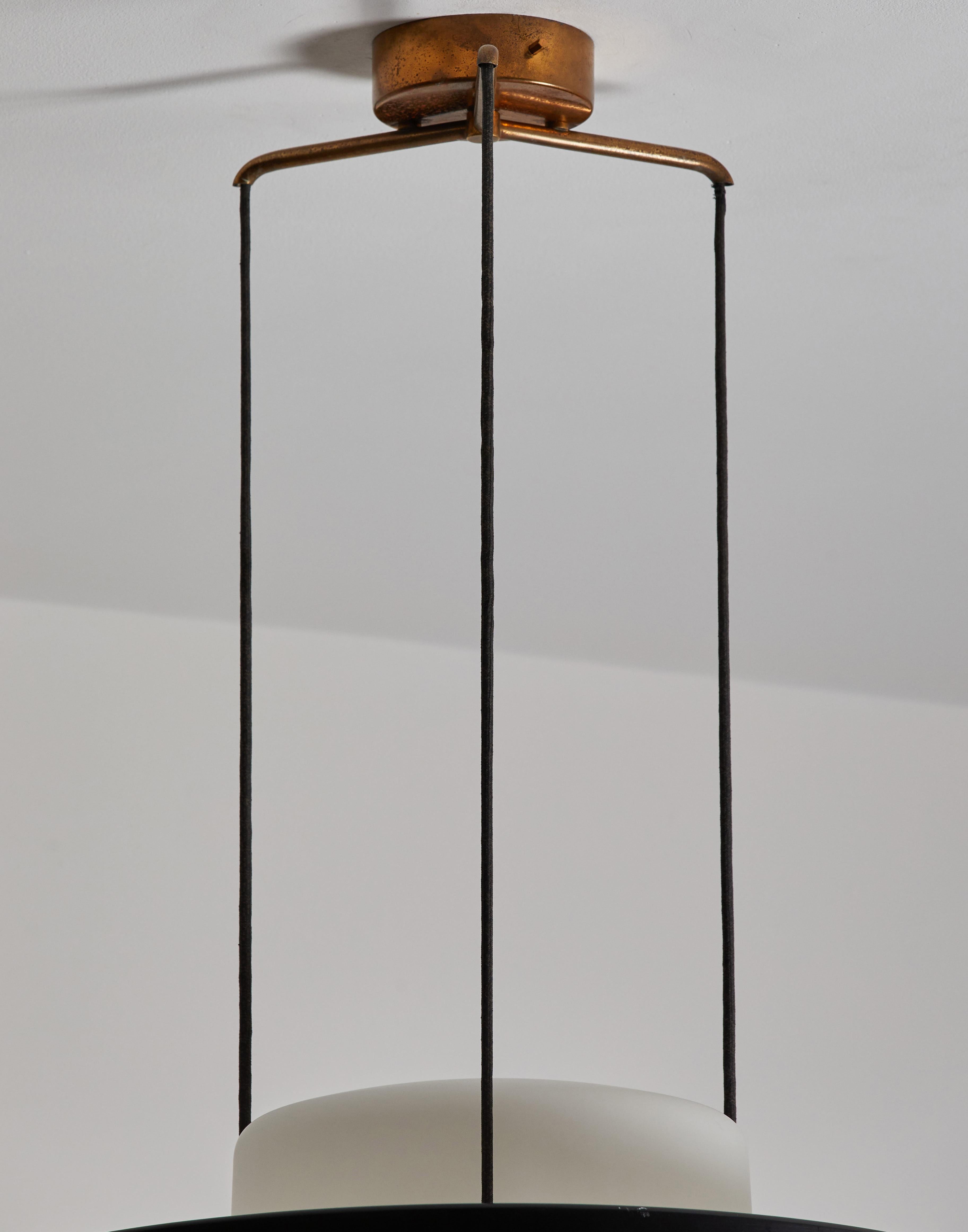 Rare Model 1158 Suspension Light by Bruno Gatta for Stilnovo 2