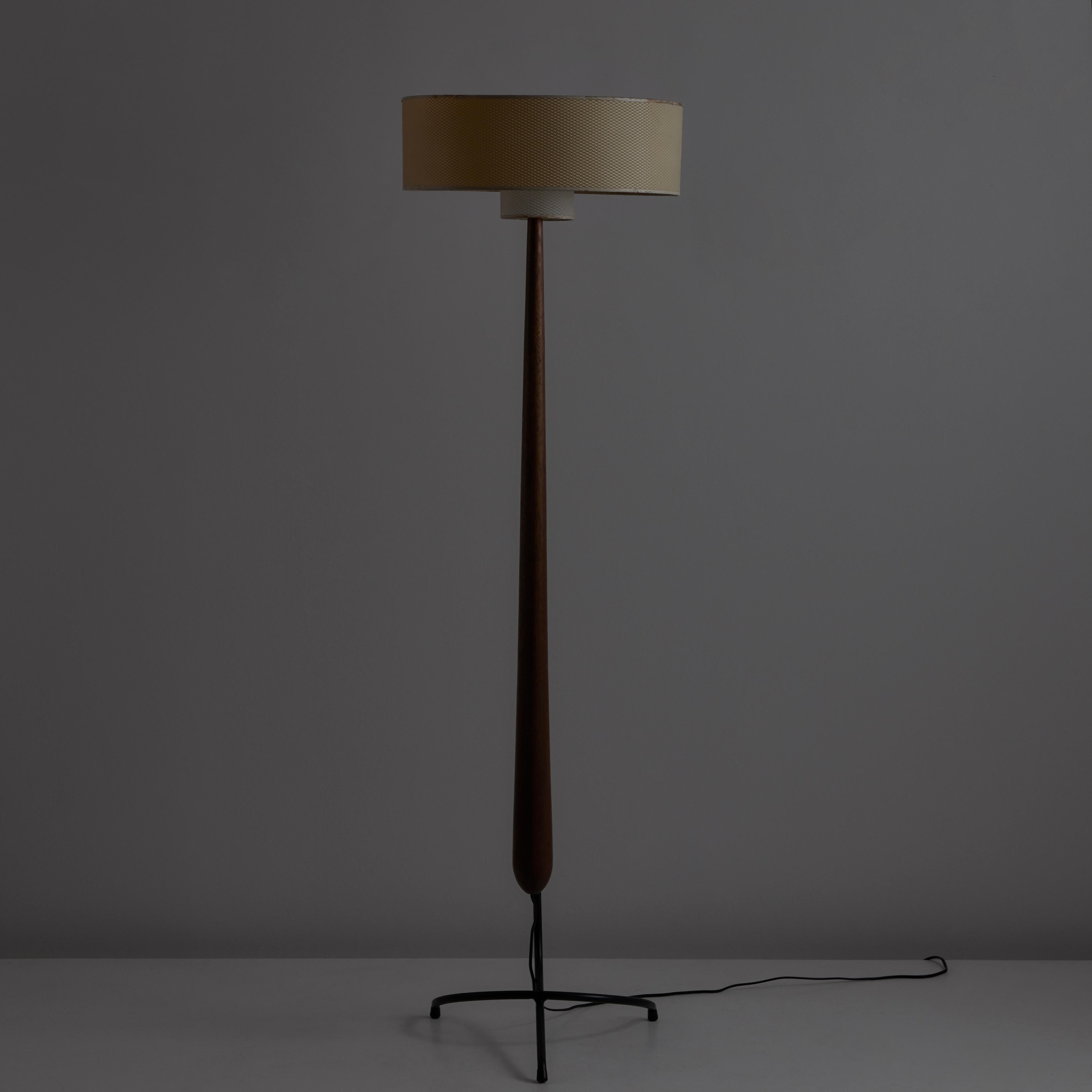 Metal Rare Model 14.958 Floor Lamp by Rispal For Sale