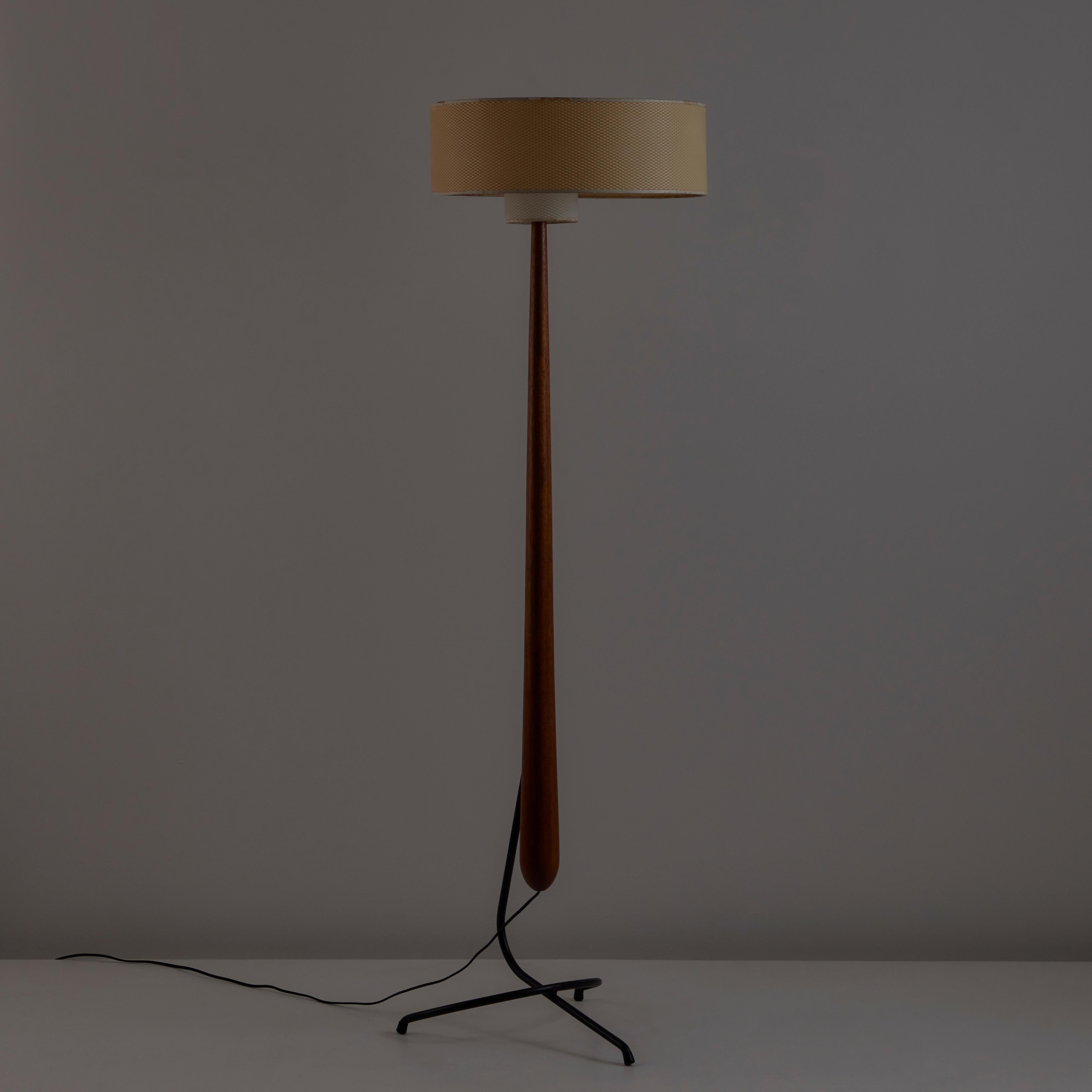 Rare Model 14.958 Floor Lamp by Rispal For Sale 1