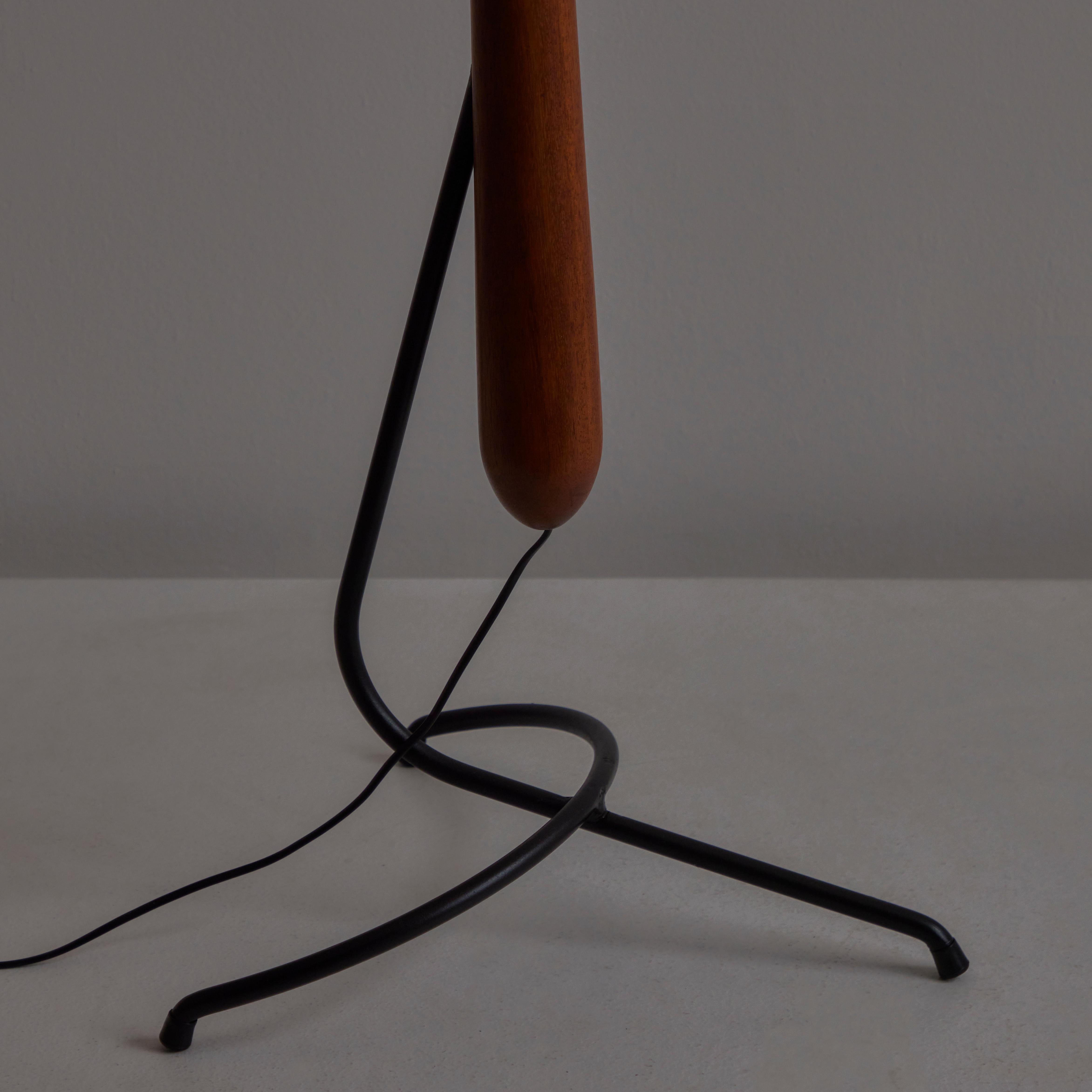 Mid-Century Modern Rare Model 14.958 Floor Lamp by Rispal For Sale