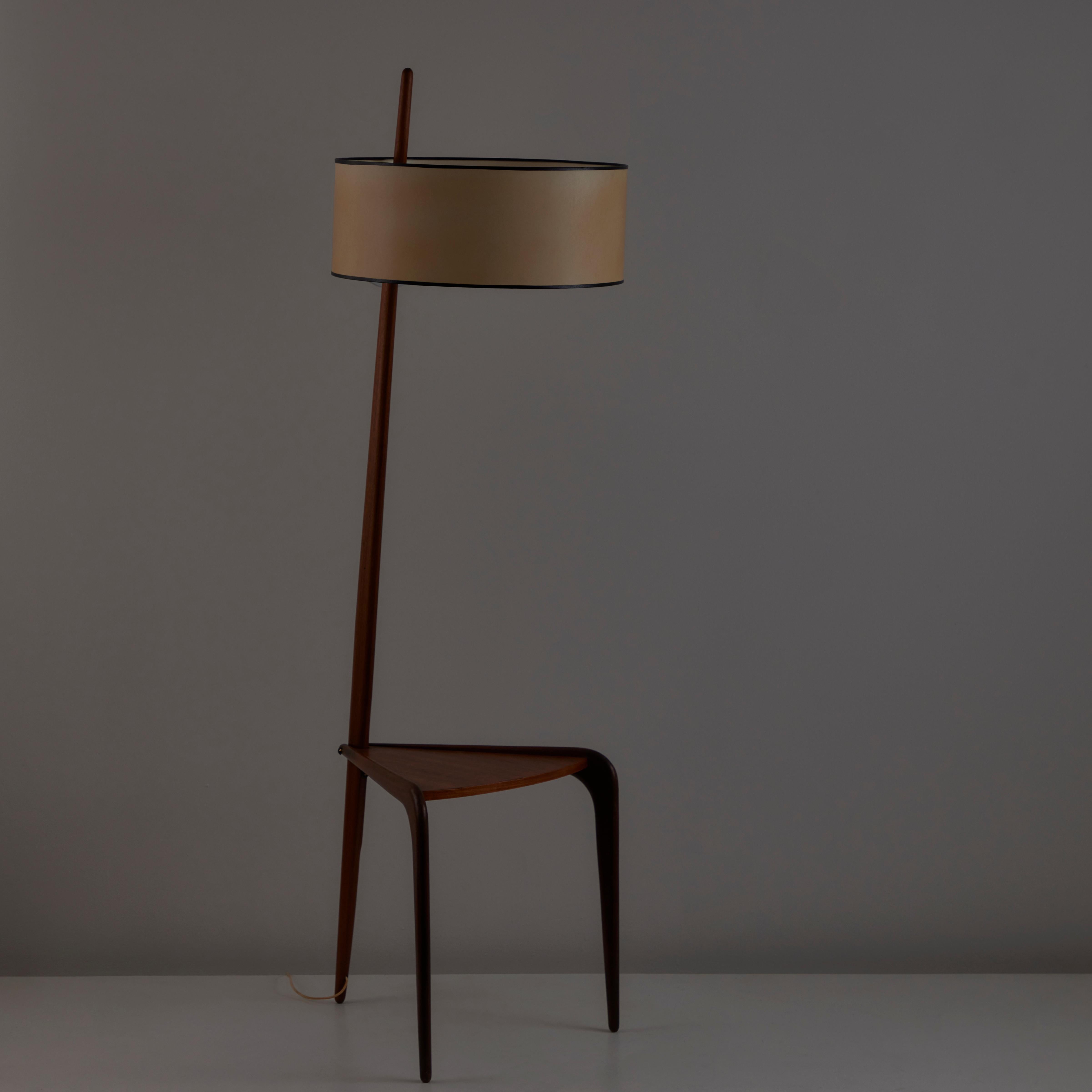 Mid-Century Modern Rare Model 167.A82 Floor Lamp by Rispal For Sale
