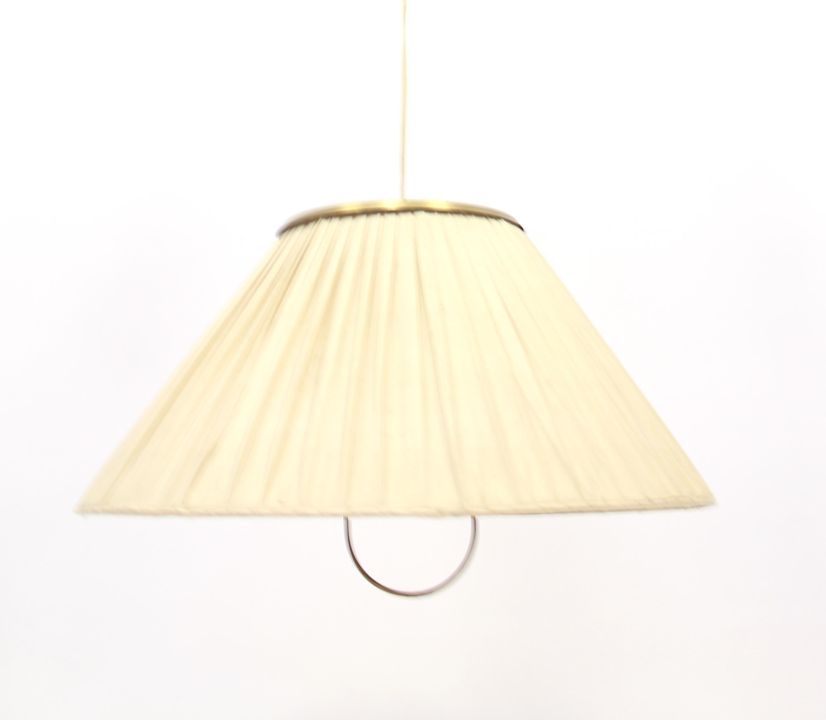 Scandinavian Modern Rare Model 1844 Ceiling Lamp by Josef Frank for Svenskt Tenn, 1950s