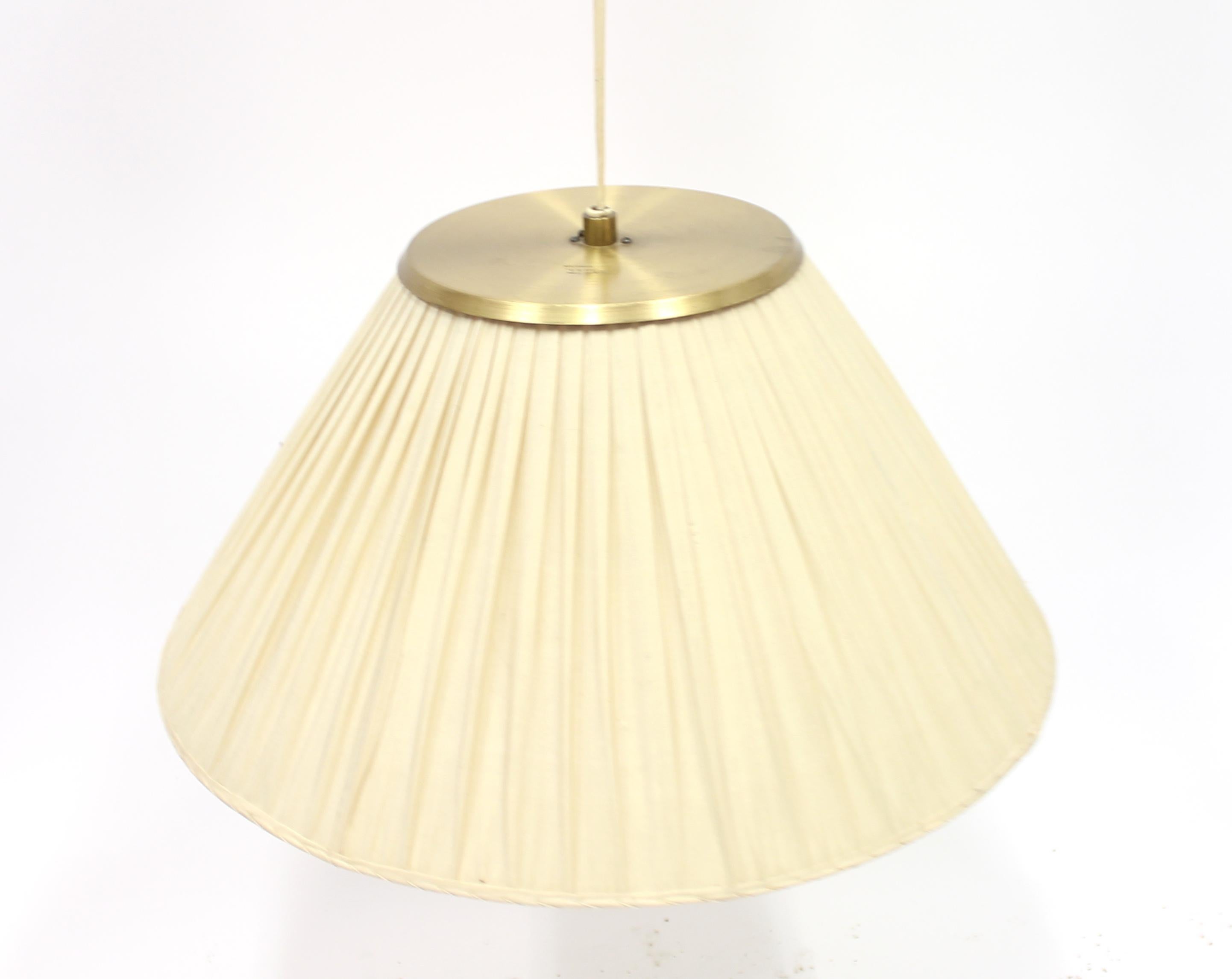 Swedish Rare Model 1844 Ceiling Lamp by Josef Frank for Svenskt Tenn, 1950s