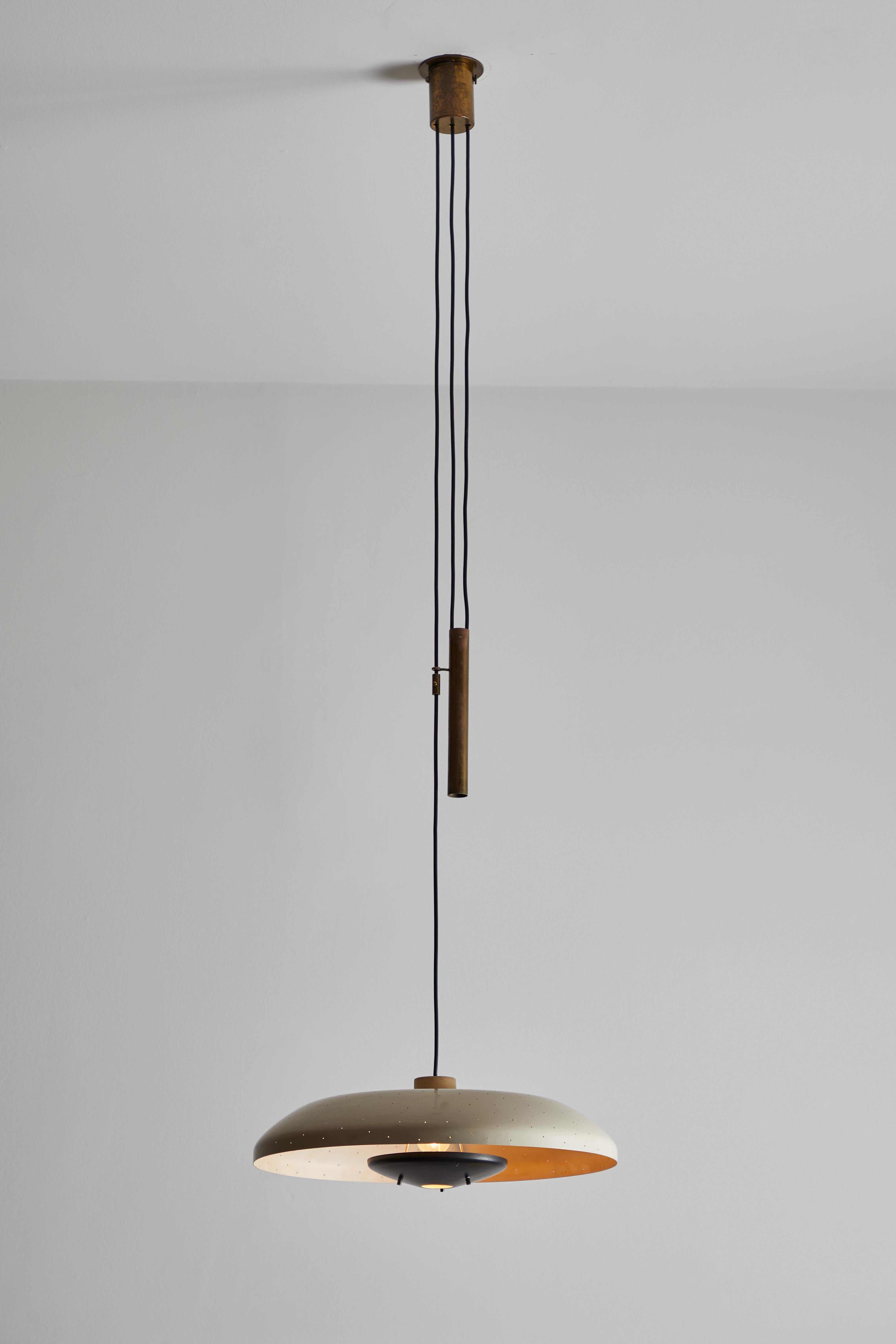 Rare Model 2069 Counterweight Suspension Light by Gino Sarfatti for Arteluce 3