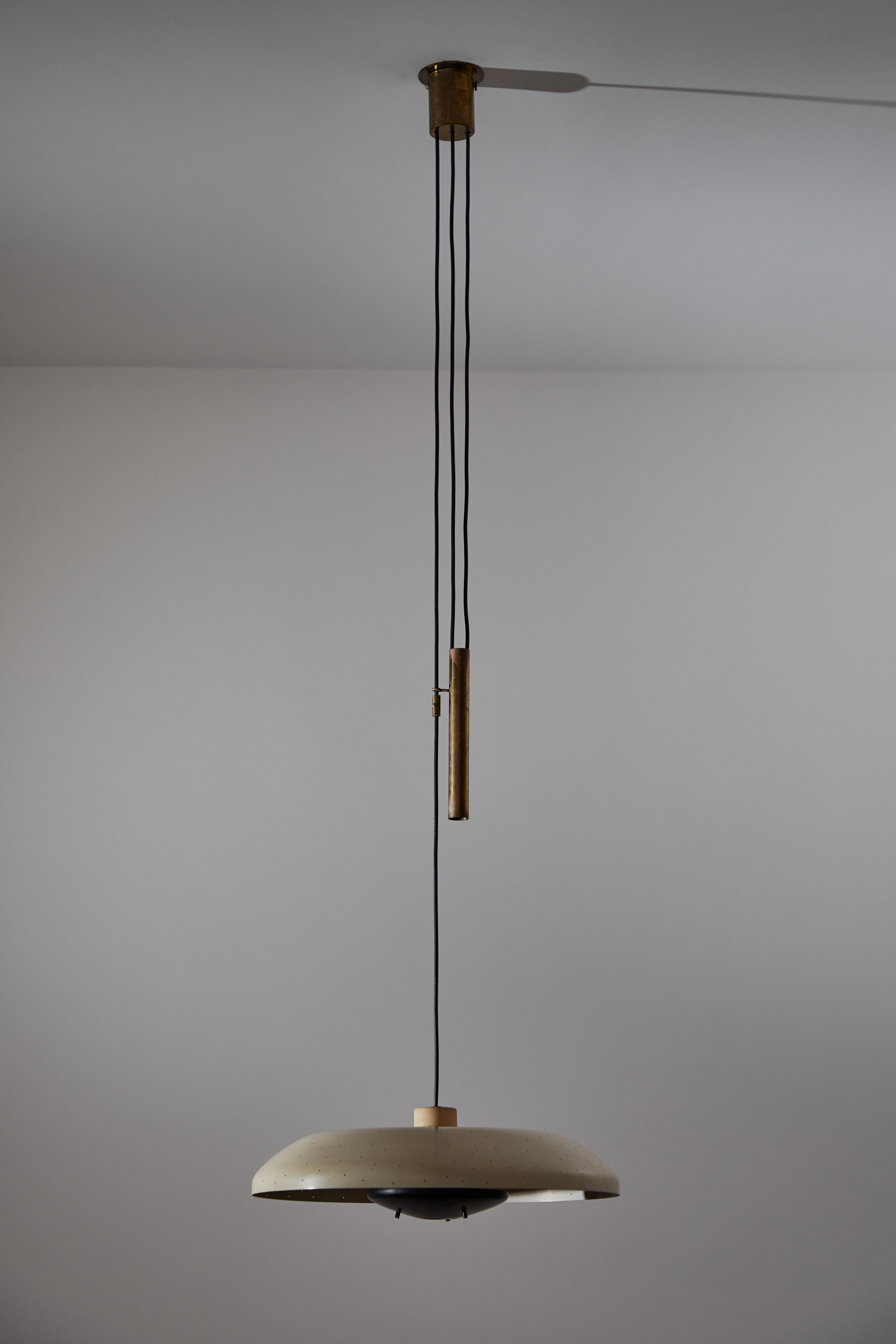 Rare Model 2069 Counterweight Suspension Light by Gino Sarfatti for Arteluce 5