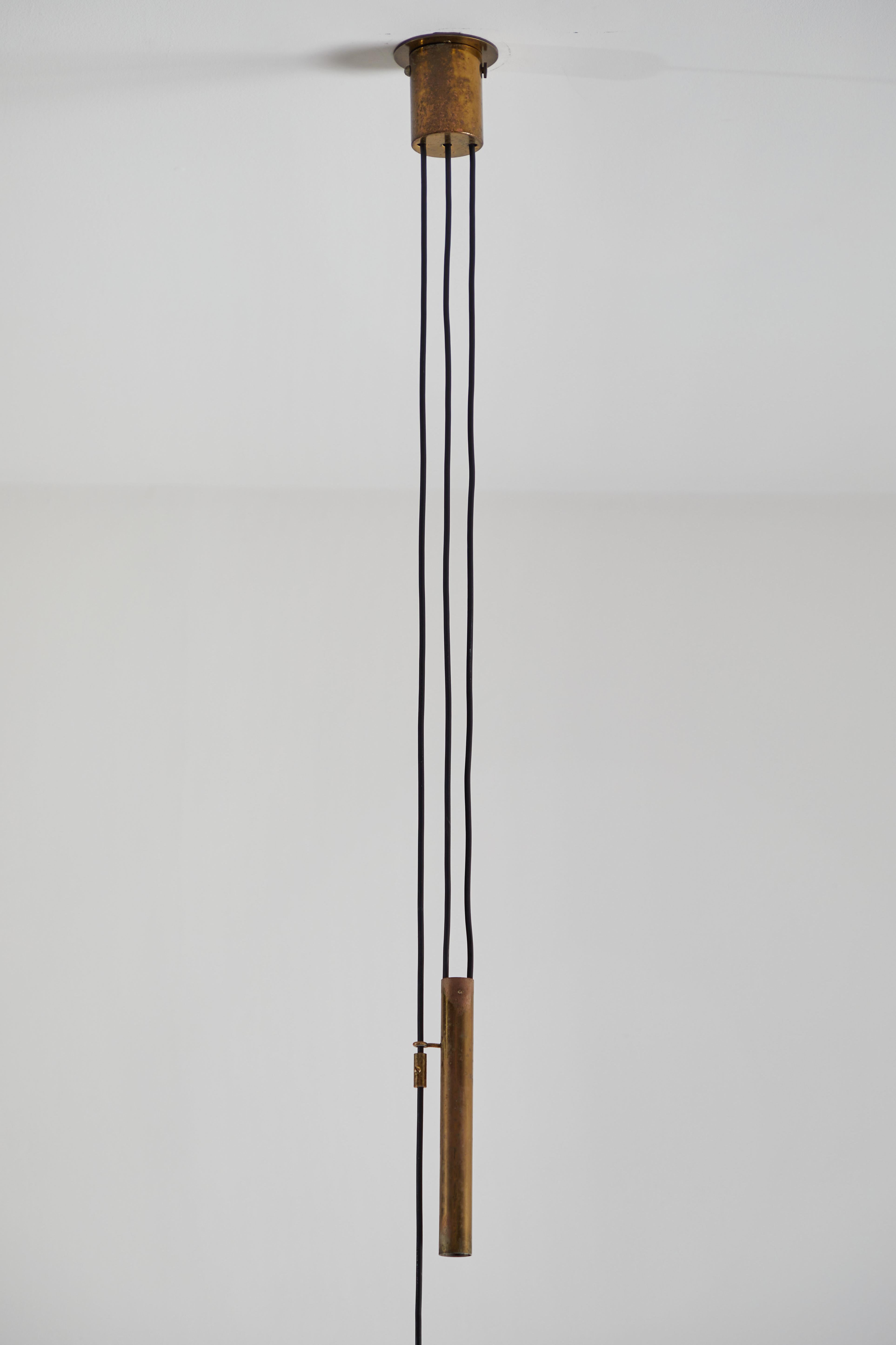 Rare Model 2069 Counterweight Suspension Light by Gino Sarfatti for Arteluce 6