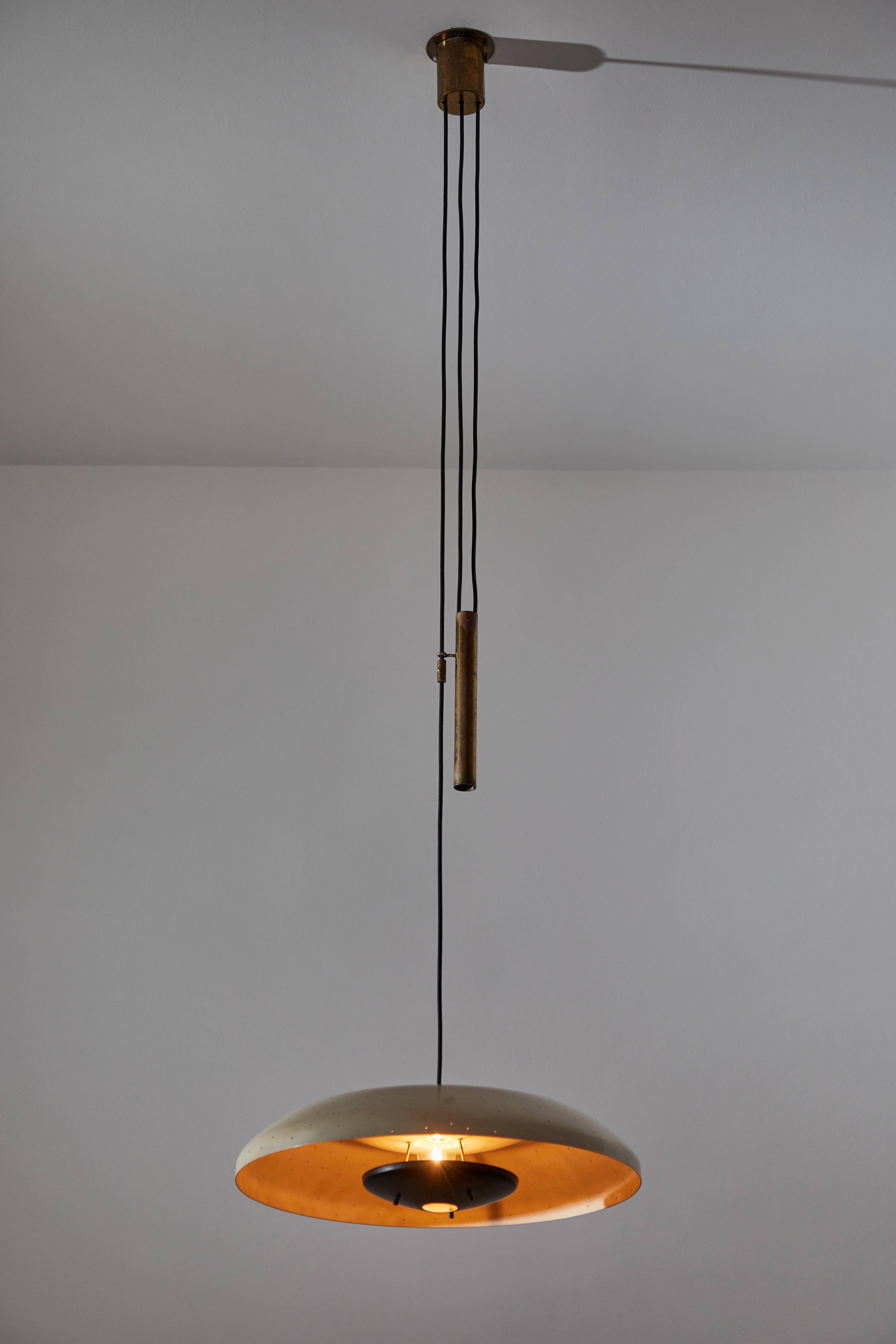 Rare Model 2069 Counterweight Suspension Light by Gino Sarfatti for Arteluce 2