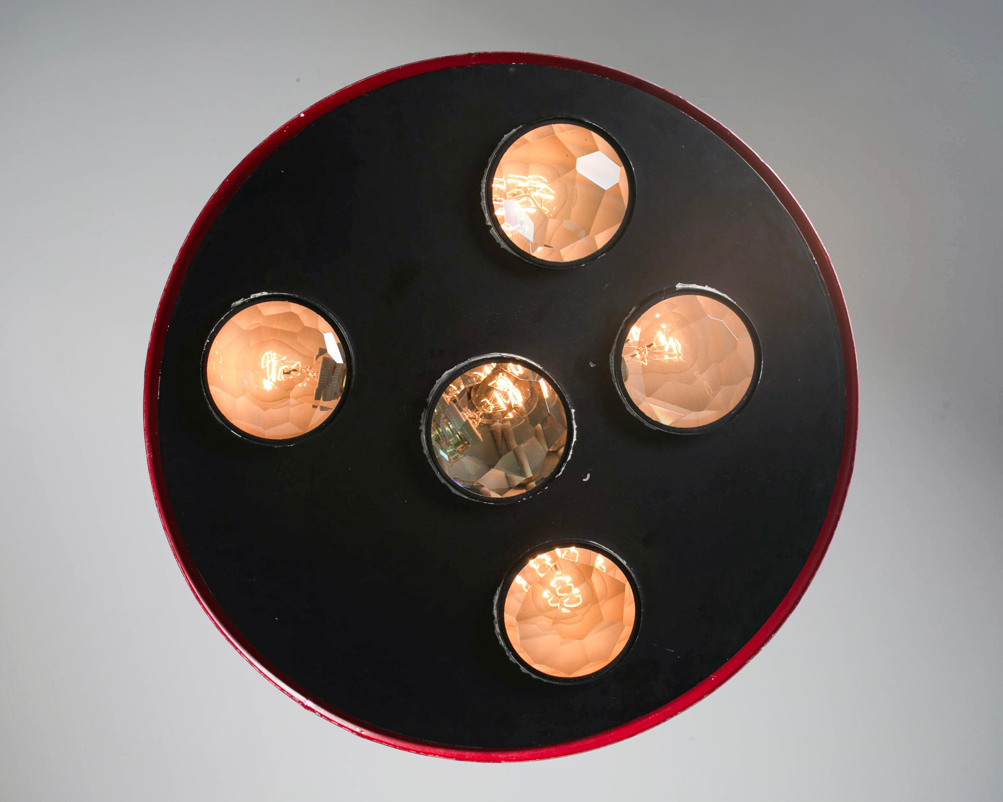 Cut Glass Rare Model 2132 Ceiling Light by Max Ingrand for Fontana Arte For Sale