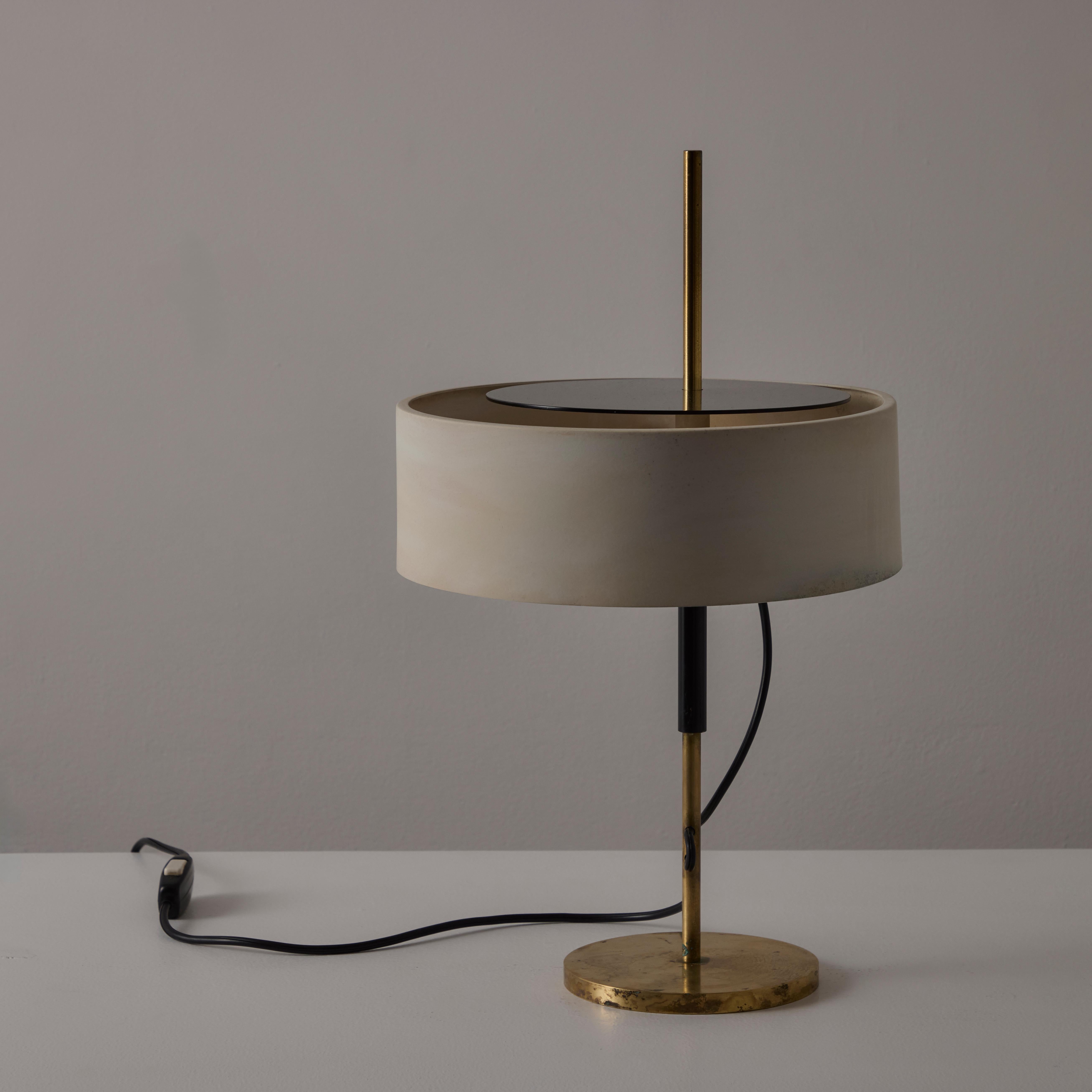 Italian Rare Model 243 Table Lamp by Angelo Ostuni and Renato Forti for Oluce For Sale
