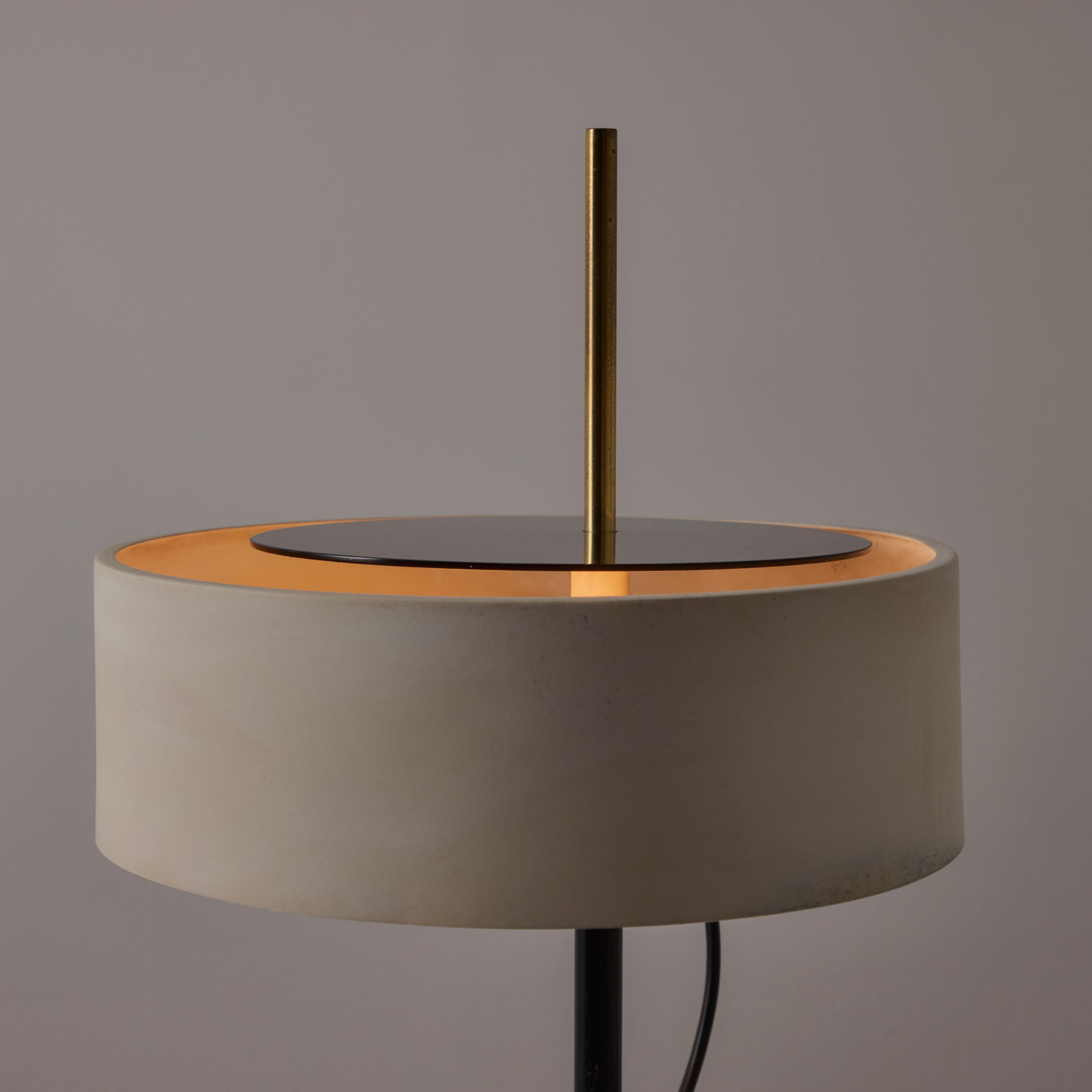 Rare Model 243 Table Lamp by Angelo Ostuni and Renato Forti for Oluce In Good Condition For Sale In Los Angeles, CA