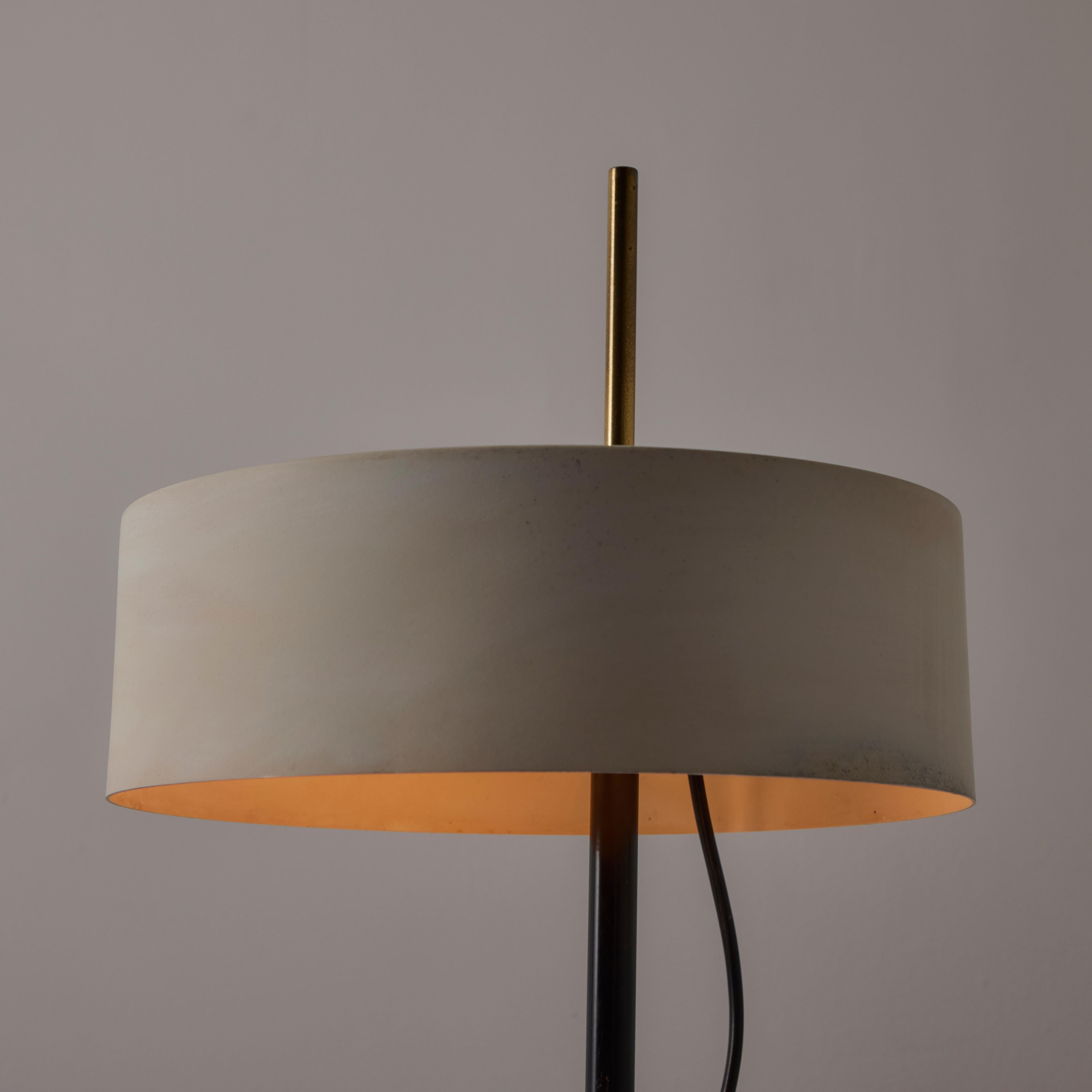 Aluminum Rare Model 243 Table Lamp by Angelo Ostuni and Renato Forti for Oluce For Sale