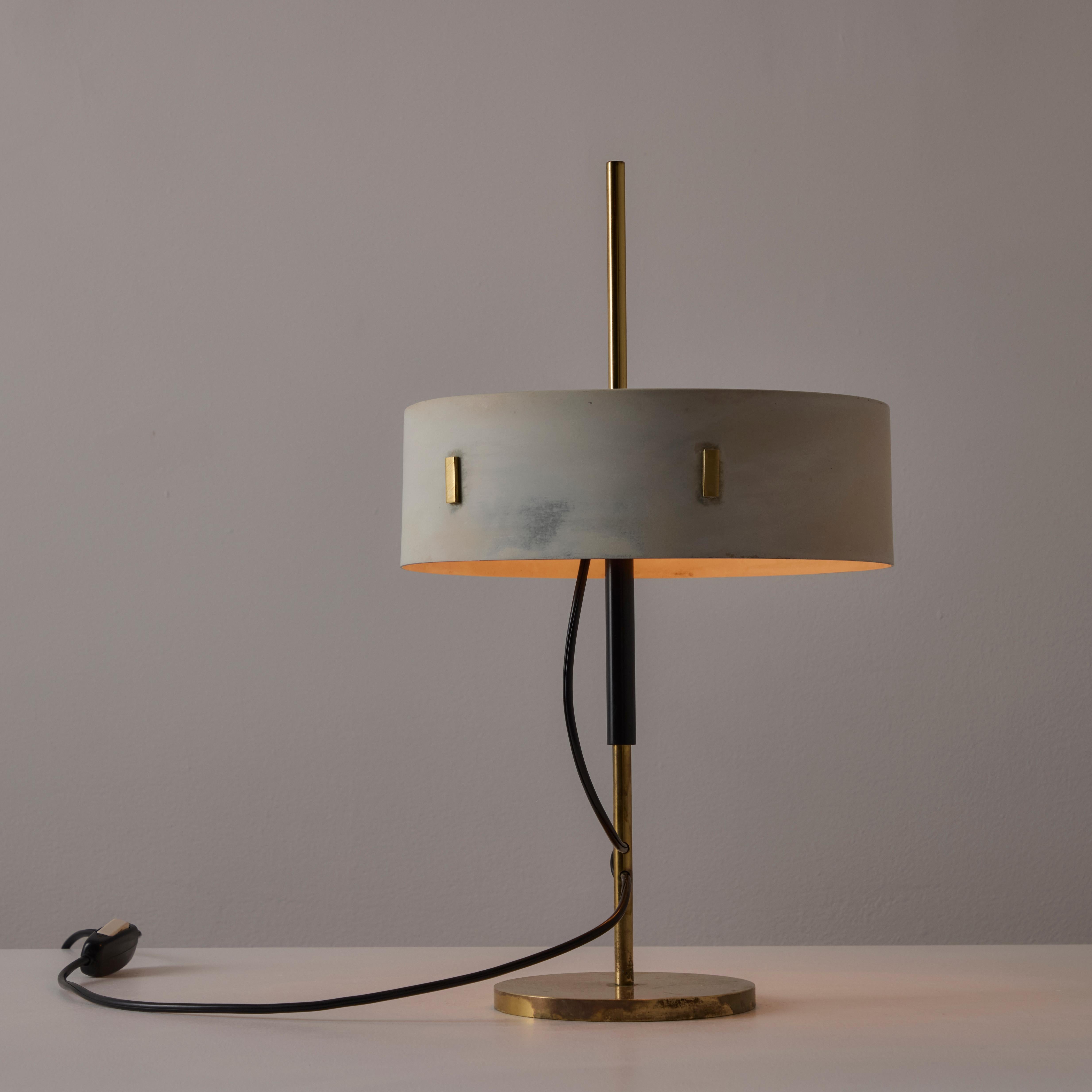 Rare Model 243 Table Lamp by Angelo Ostuni and Renato Forti for Oluce For Sale 1