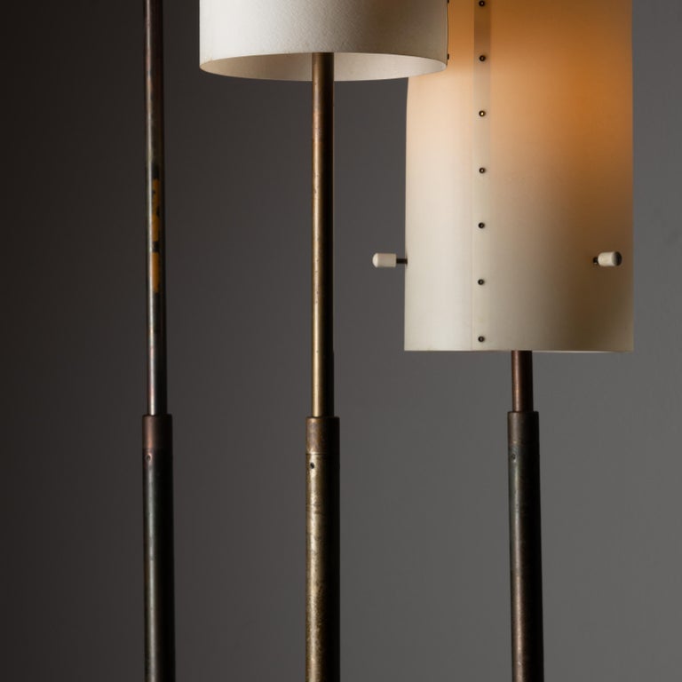 Rare Model 378 Floor Lamp by Tito Agnoli for Oluce In Good Condition For Sale In Los Angeles, CA