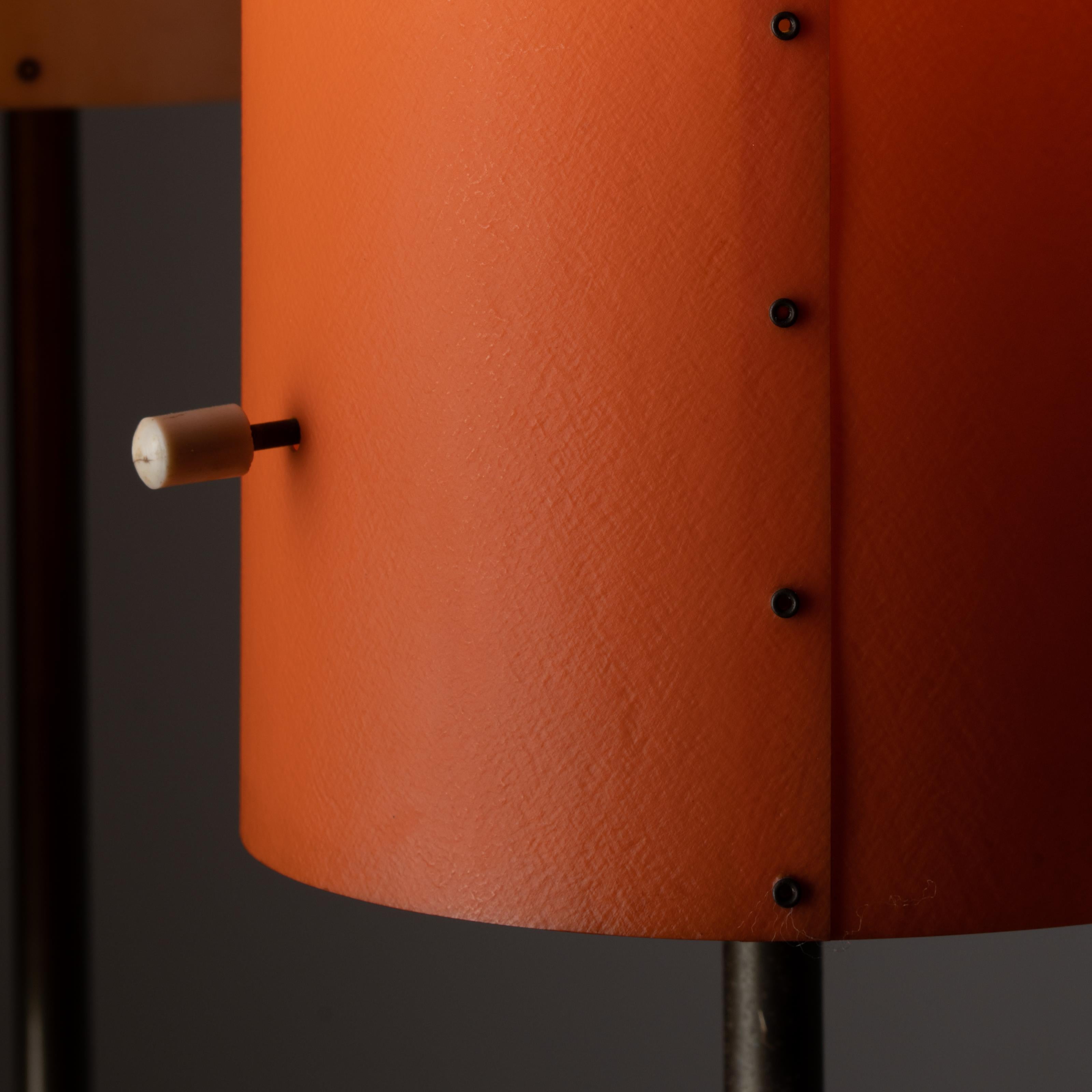 Brass Rare Model 378 Floor Lamp by Tito Agnoli for Oluce For Sale