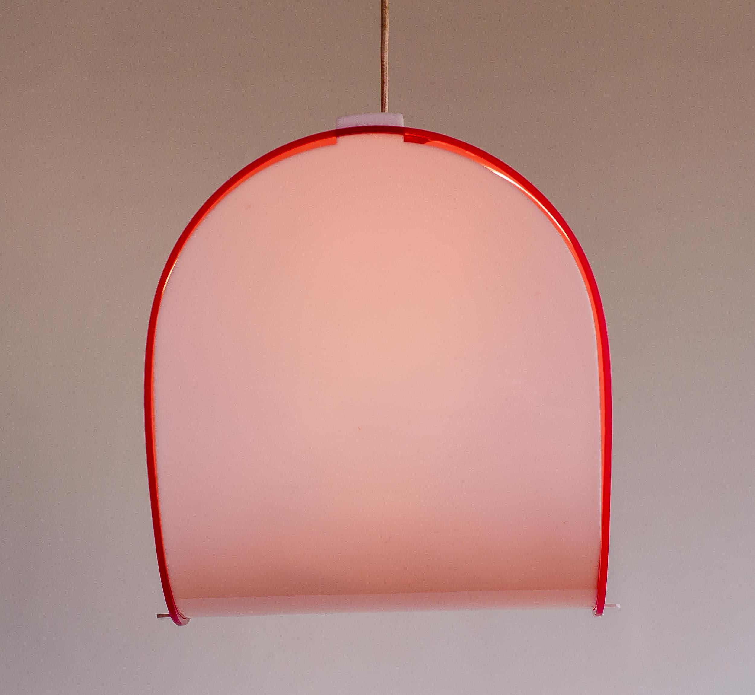 Rare Model 4065 Hanging Lamp by Gerd Lange for Kartell For Sale 2