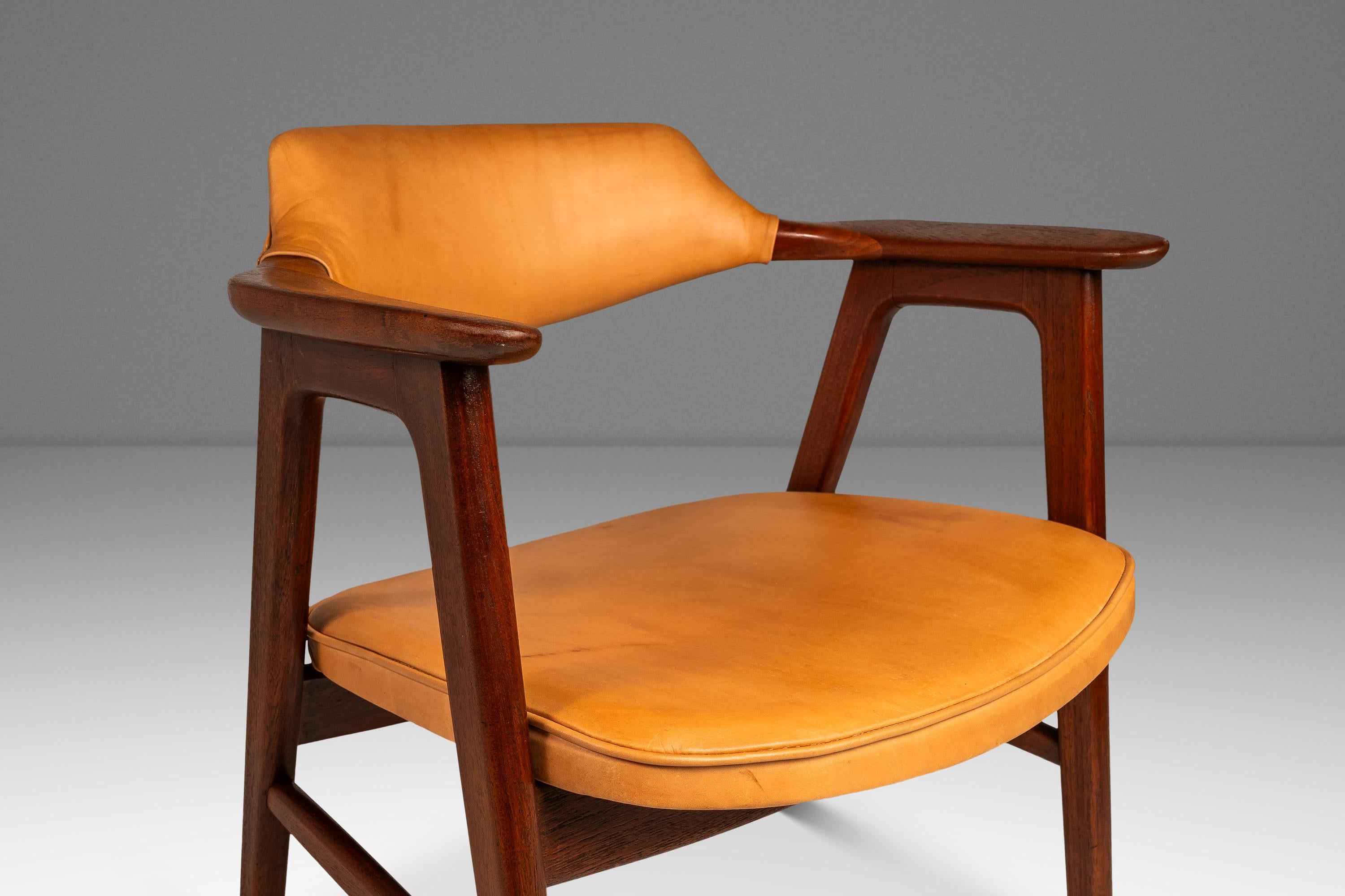 Raro Sillón con Brazos Modelo 42 de Erik Kirkegaard para Høng Stolefabrik, Dinamarca, años 50 en venta 5