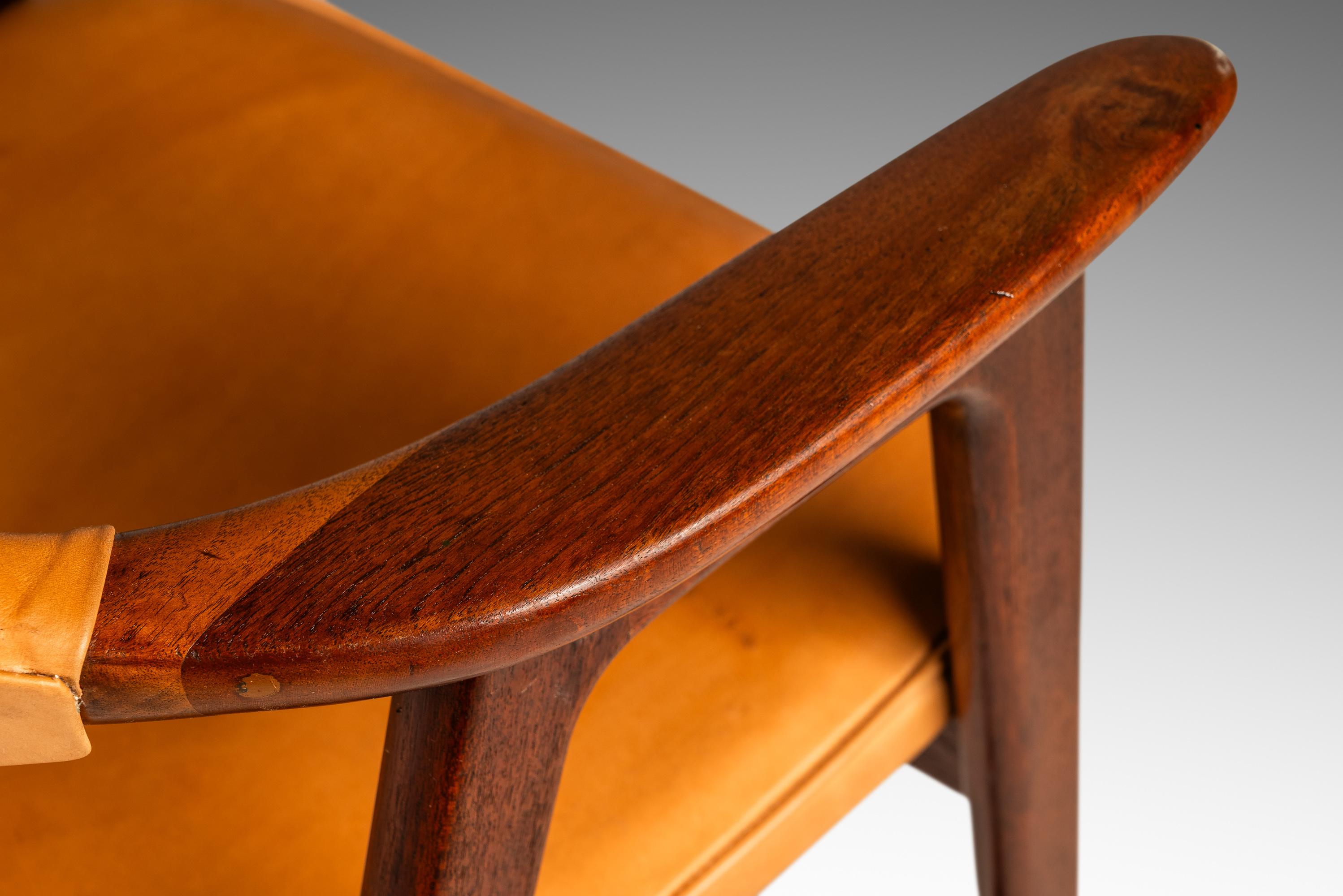 Raro Sillón con Brazos Modelo 42 de Erik Kirkegaard para Høng Stolefabrik, Dinamarca, años 50 en venta 6