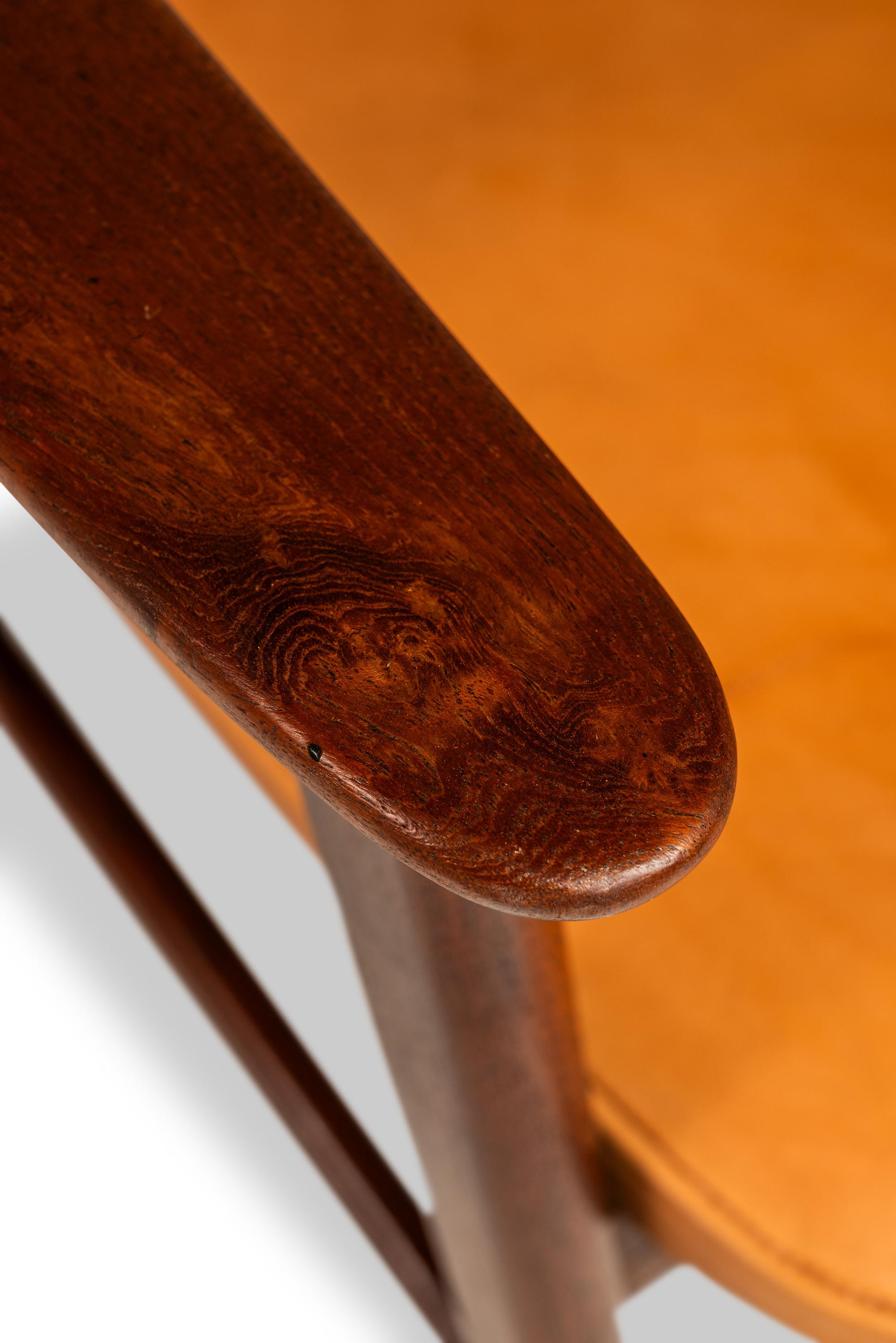 Raro Sillón con Brazos Modelo 42 de Erik Kirkegaard para Høng Stolefabrik, Dinamarca, años 50 en venta 11