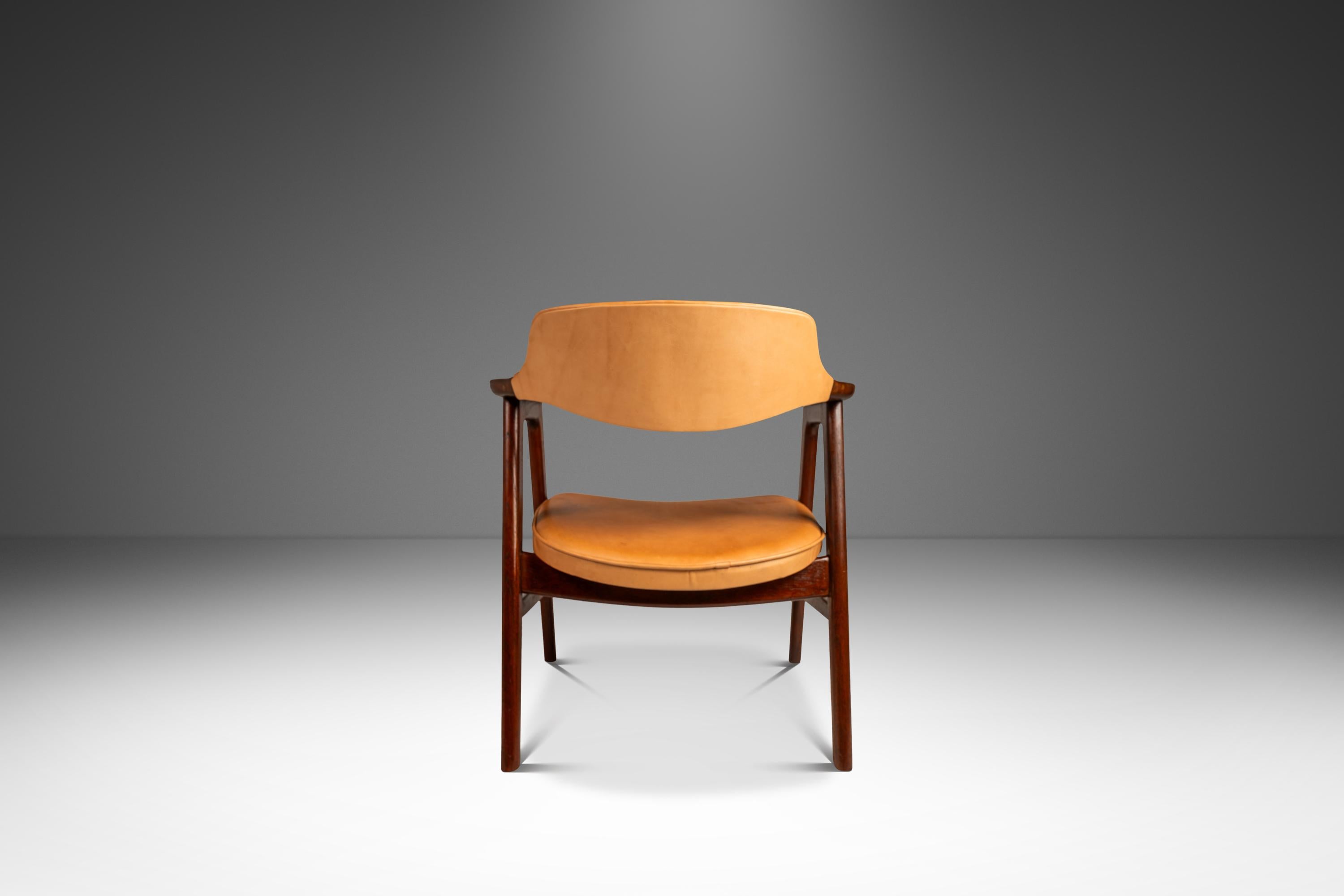 Raro Sillón con Brazos Modelo 42 de Erik Kirkegaard para Høng Stolefabrik, Dinamarca, años 50 Danés en venta