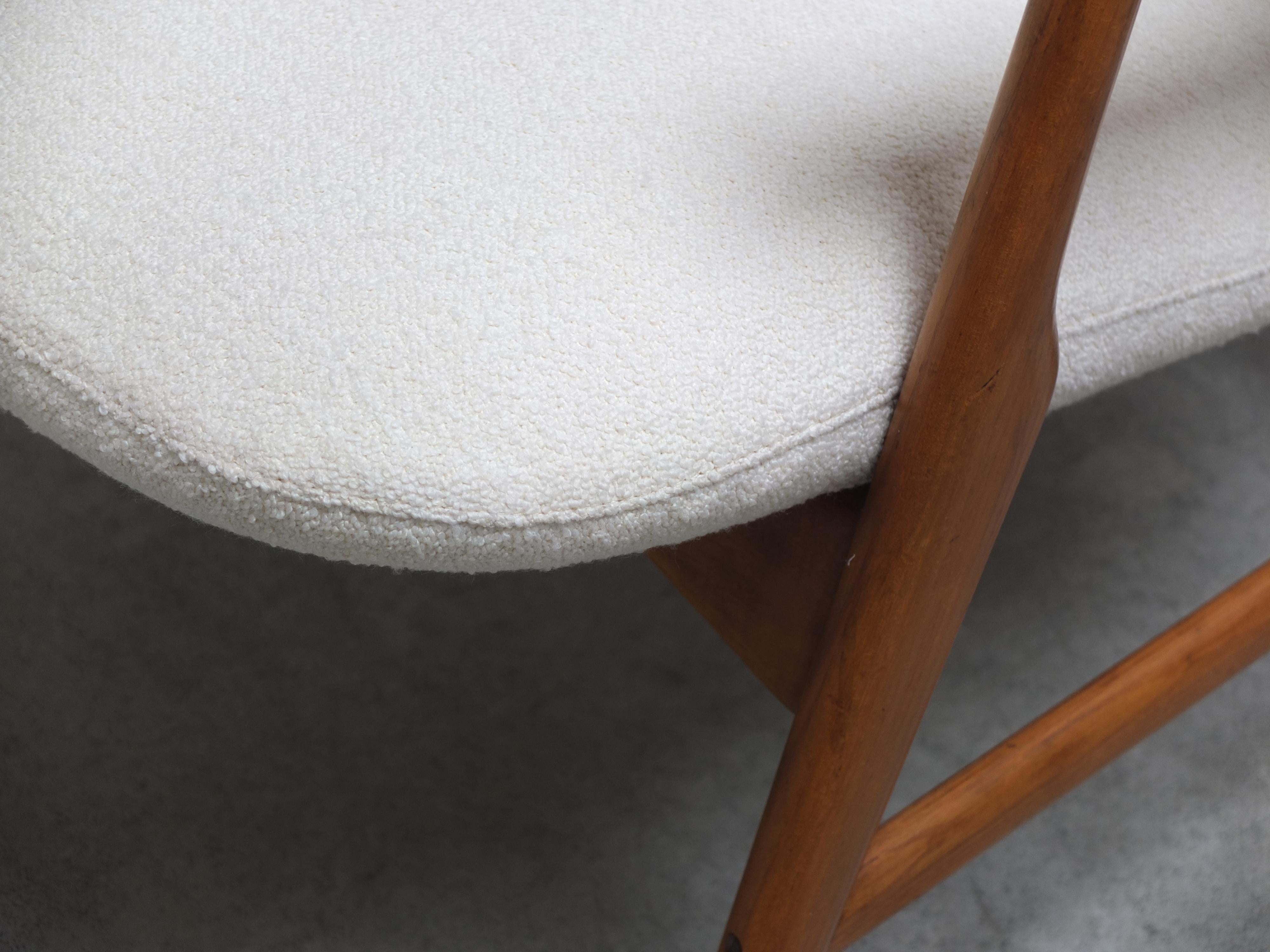 Rare 'Model 500' Lounge Chair by by Braathen & Brattrud for Dokka Møbler, 1958 For Sale 7