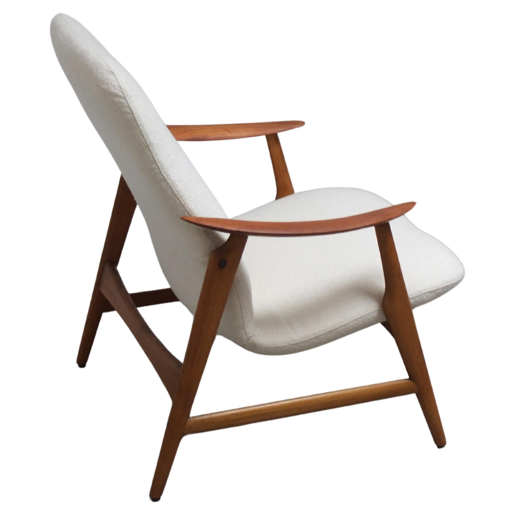 Rare 'Model 500' Lounge Chair by by Braathen & Brattrud for Dokka Møbler, 1958