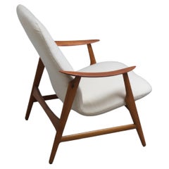 Rare 'Model 500' Lounge Chair by by Braathen & Brattrud for Dokka Møbler, 1958