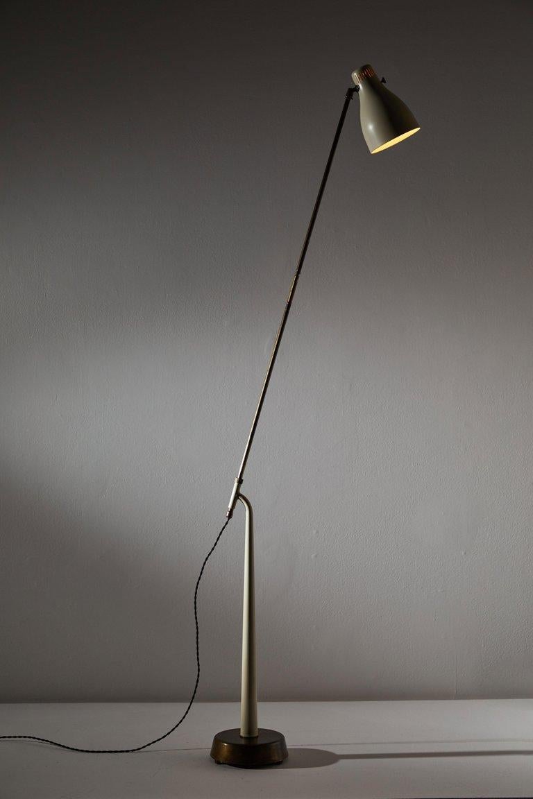 Swedish Rare Model 541 Floor Lamp by Hans Bergstrom for Atelje Lyktan