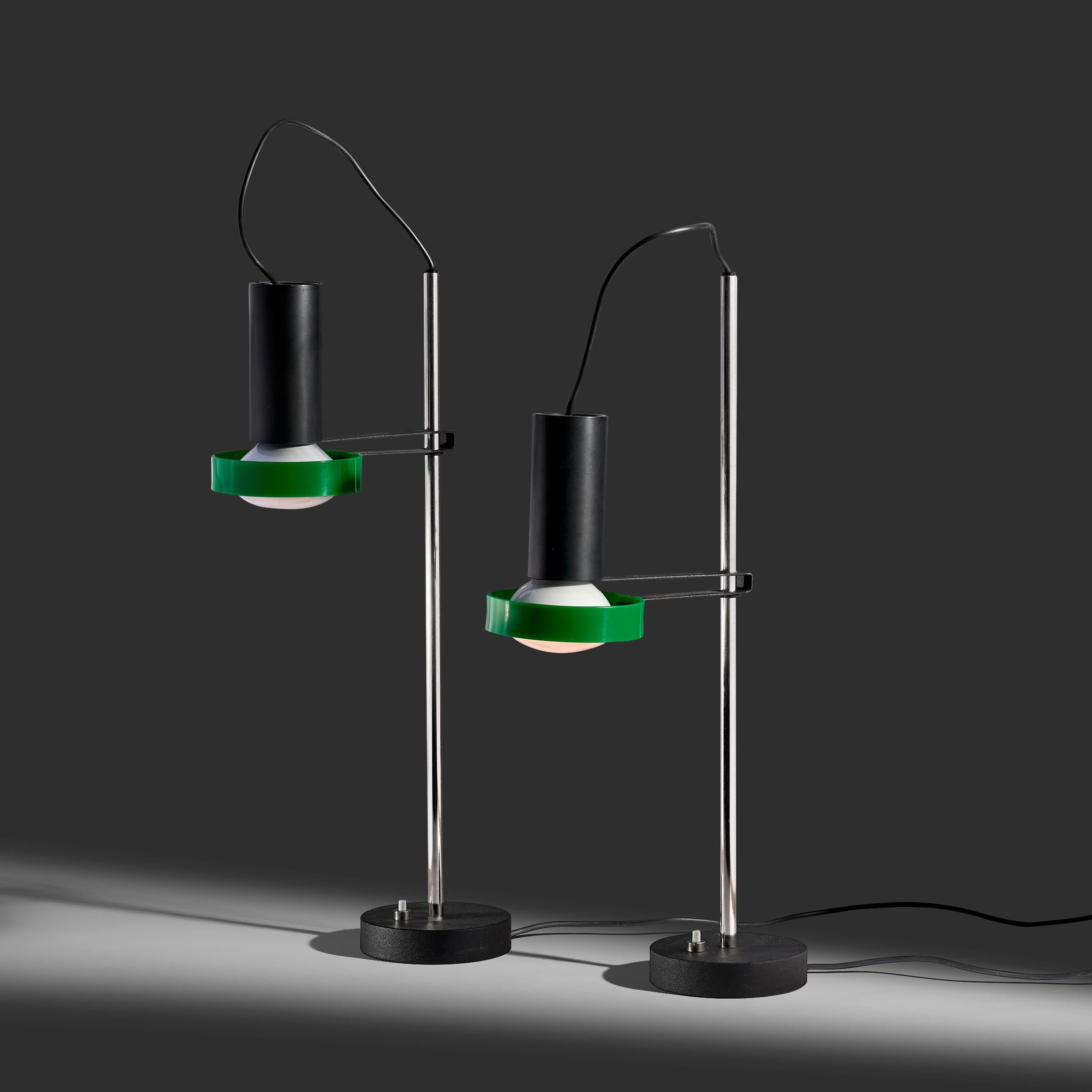 Rara lámpara de mesa Model 565 de Gino Sarfatti, años 60 en venta 2