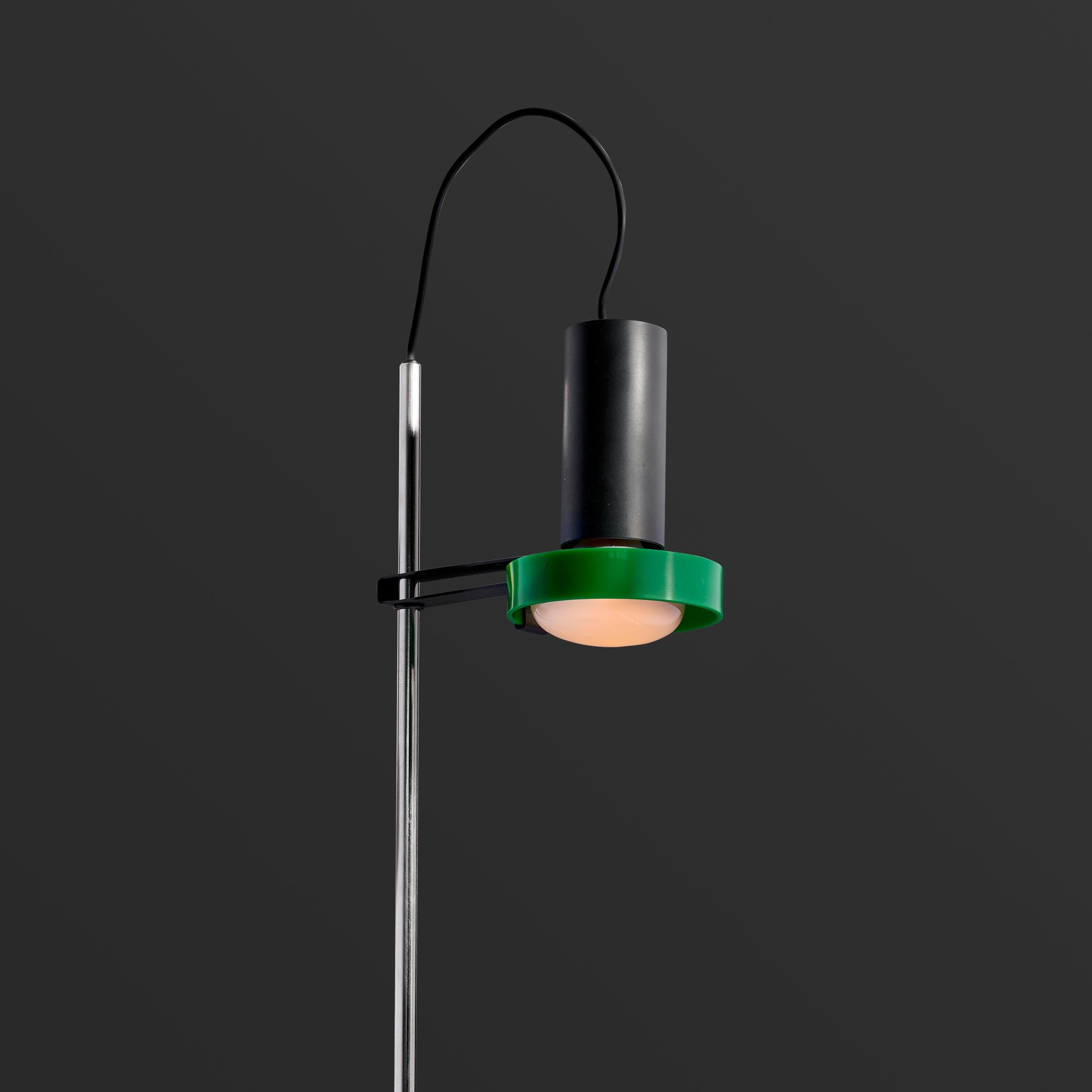 Rara lámpara de mesa Model 565 de Gino Sarfatti, años 60 Moderno de mediados de siglo en venta