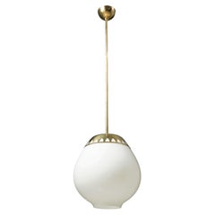 Raro lampadario modello 61-306 (2 pezzi), Lisa Johansson-Pape, Orno Oy, anni ’50