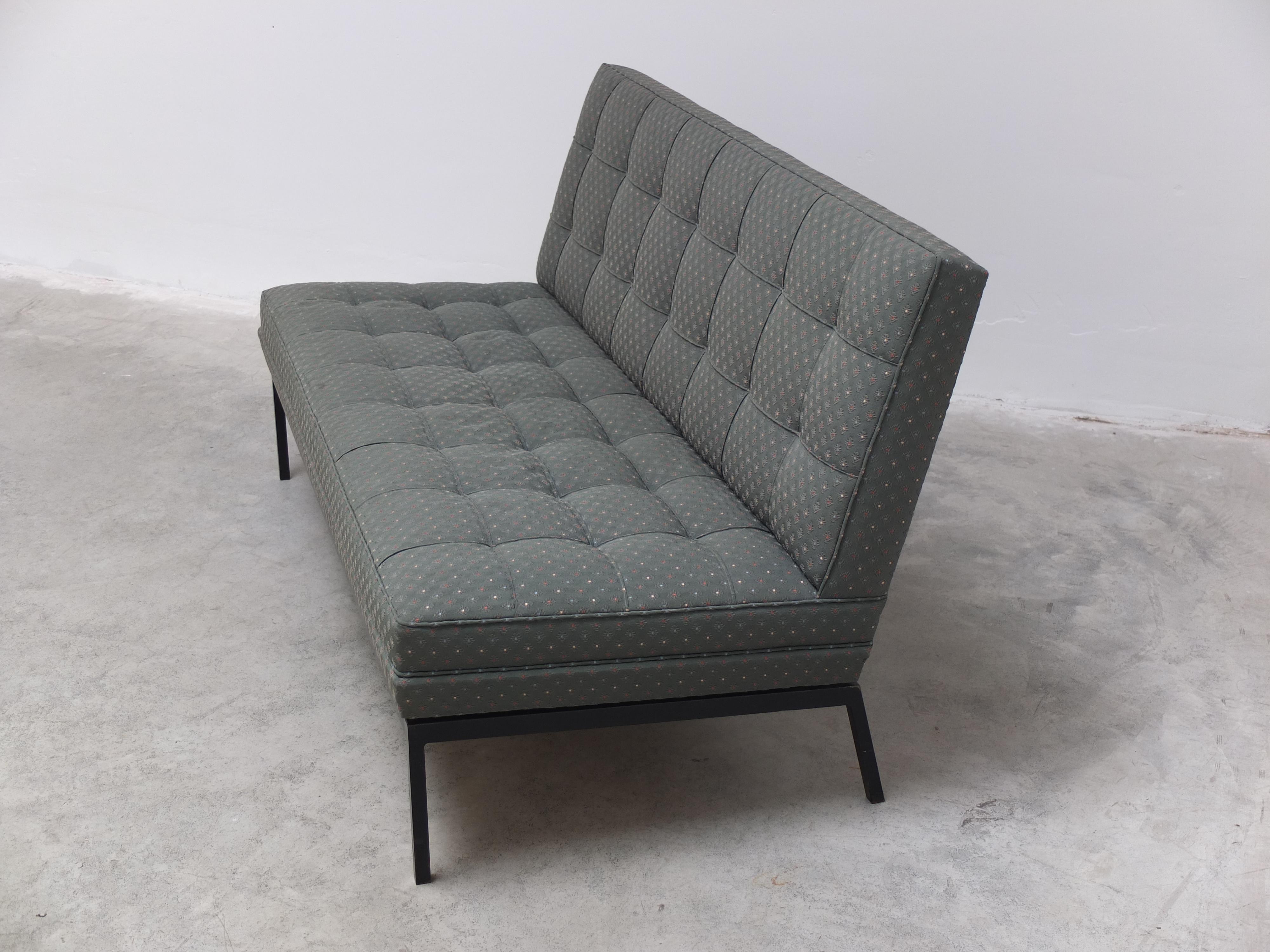 Seltenes 2-Sitzer-Sofa „Modell 66“ von Florence Knoll für Knoll International, 1950er Jahre im Angebot 3