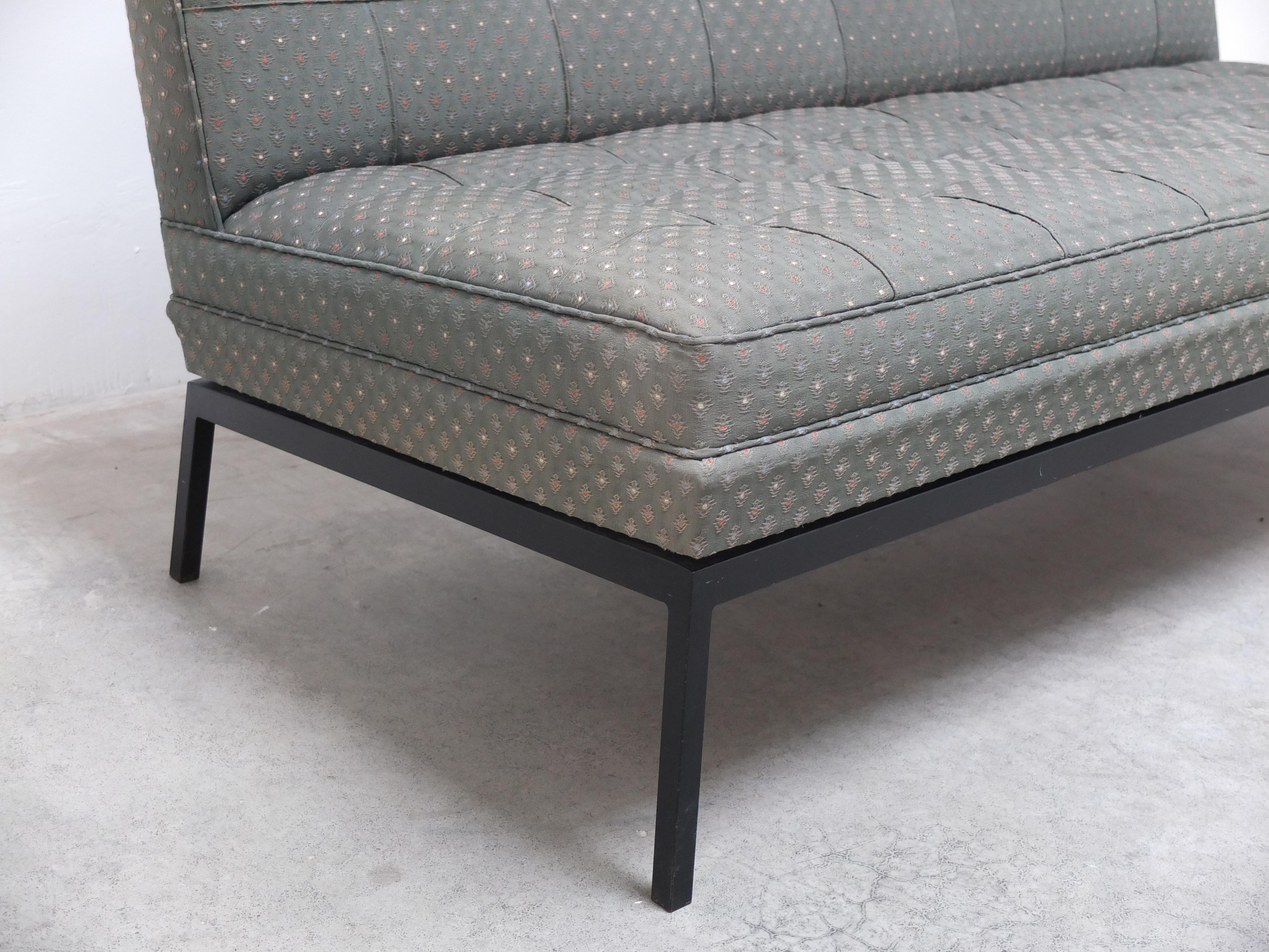Seltenes 2-Sitzer-Sofa „Modell 66“ von Florence Knoll für Knoll International, 1950er Jahre im Angebot 5