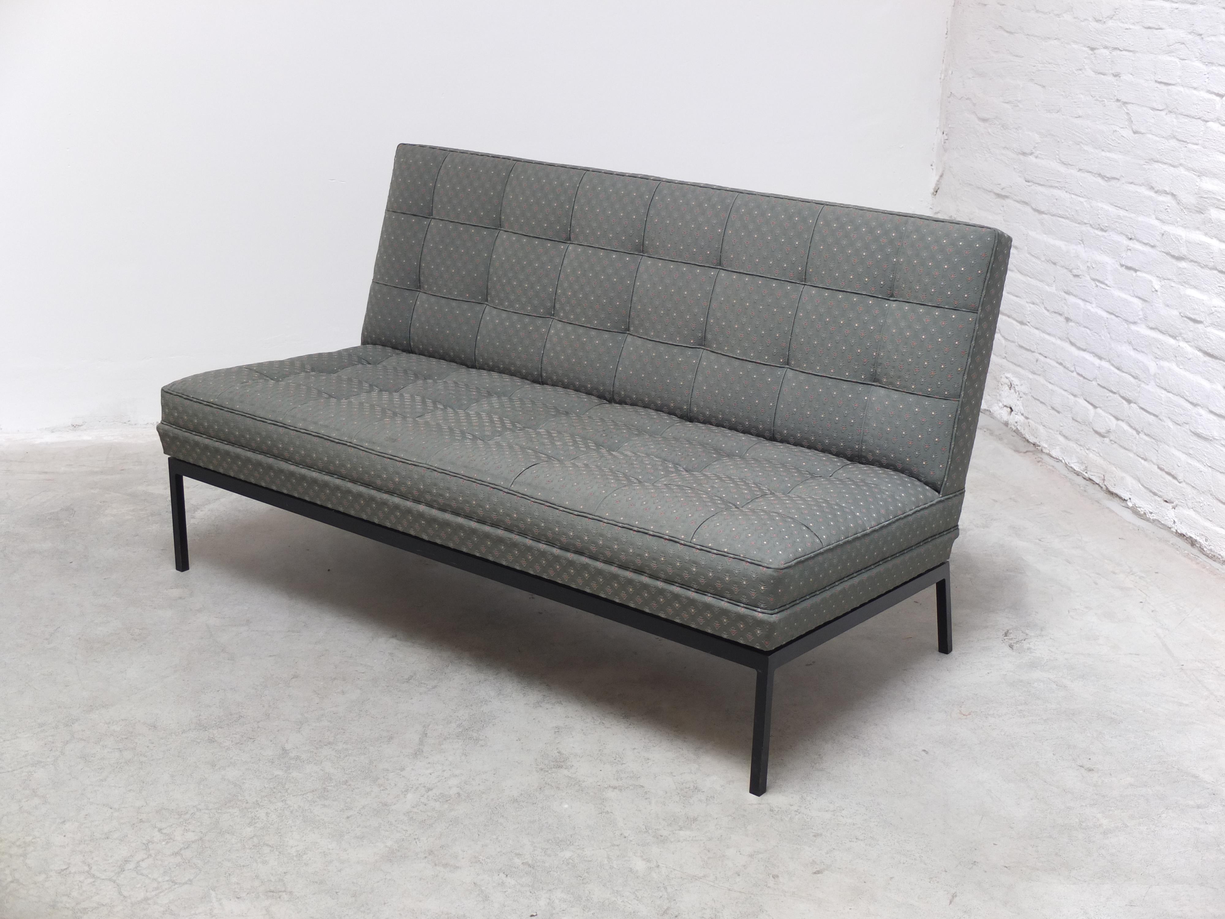 Seltenes 2-Sitzer-Sofa „Modell 66“ von Florence Knoll für Knoll International, 1950er Jahre im Angebot 2