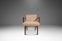 Rare Model C-108 Armchair in Walnut, Jens Risom, Jens Risom Design, USA, 1950s