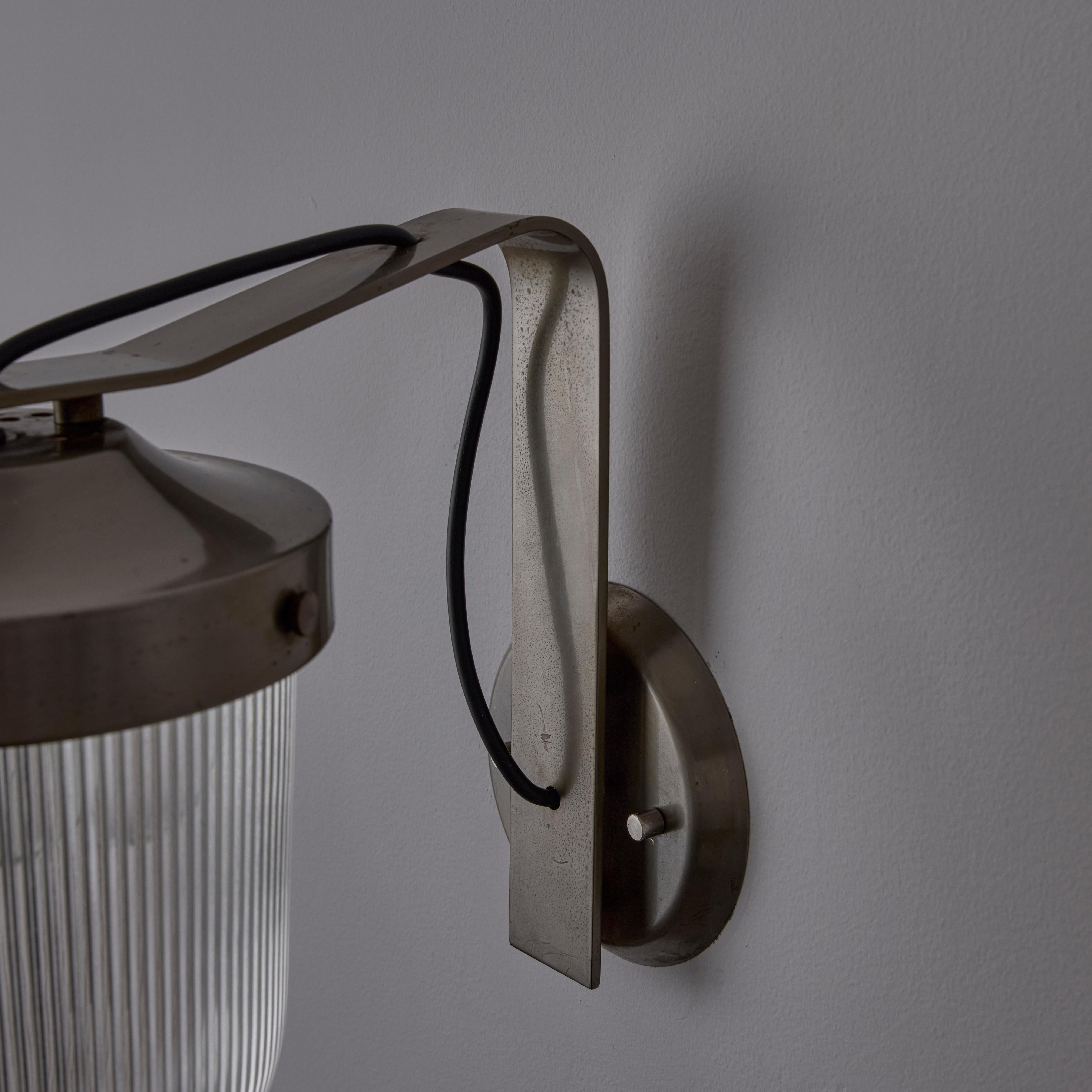 Rare Model G.A. Sconces by Fulvio Raboni for Delitala In Good Condition For Sale In Los Angeles, CA