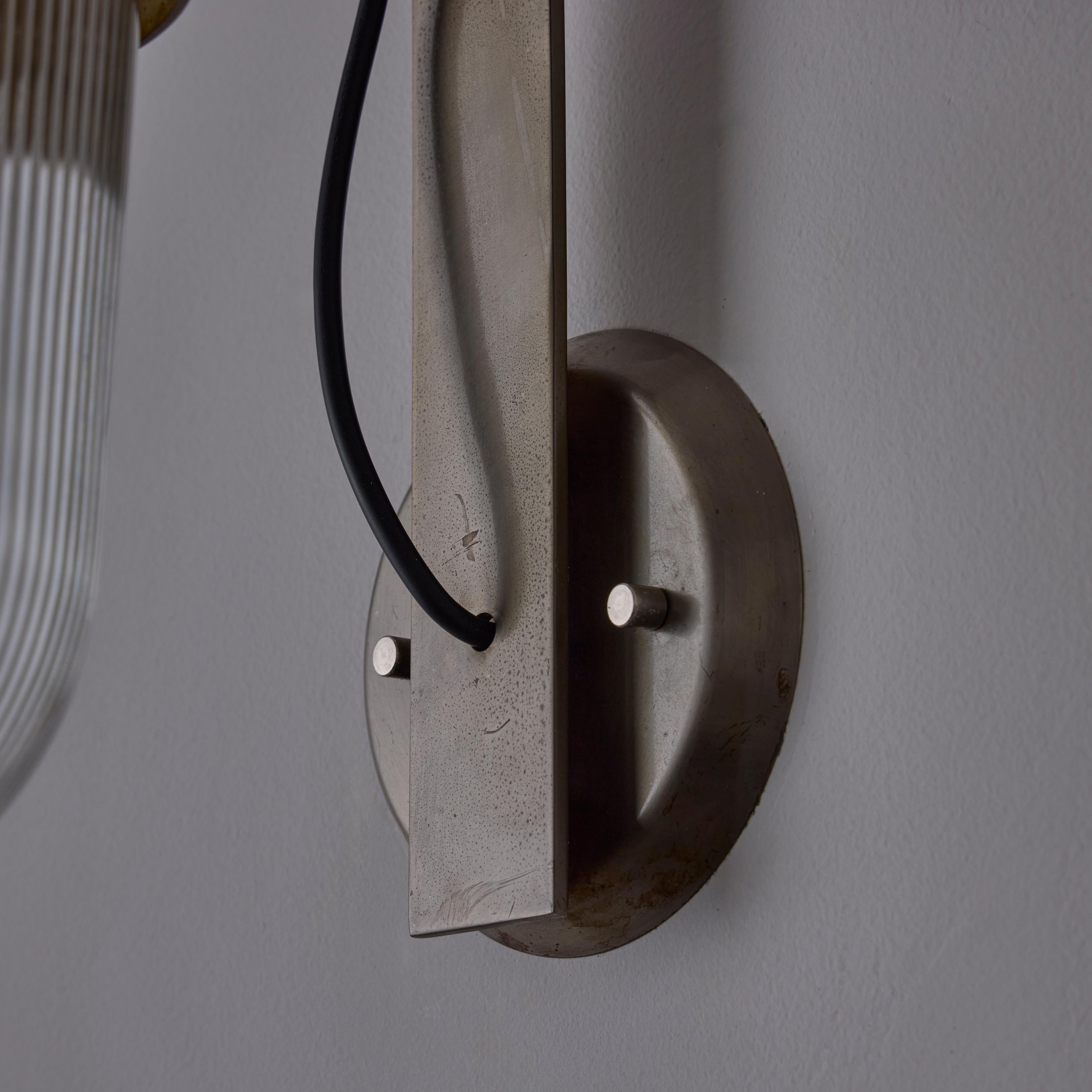 Mid-20th Century Rare Model G.A. Sconces by Fulvio Raboni for Delitala For Sale