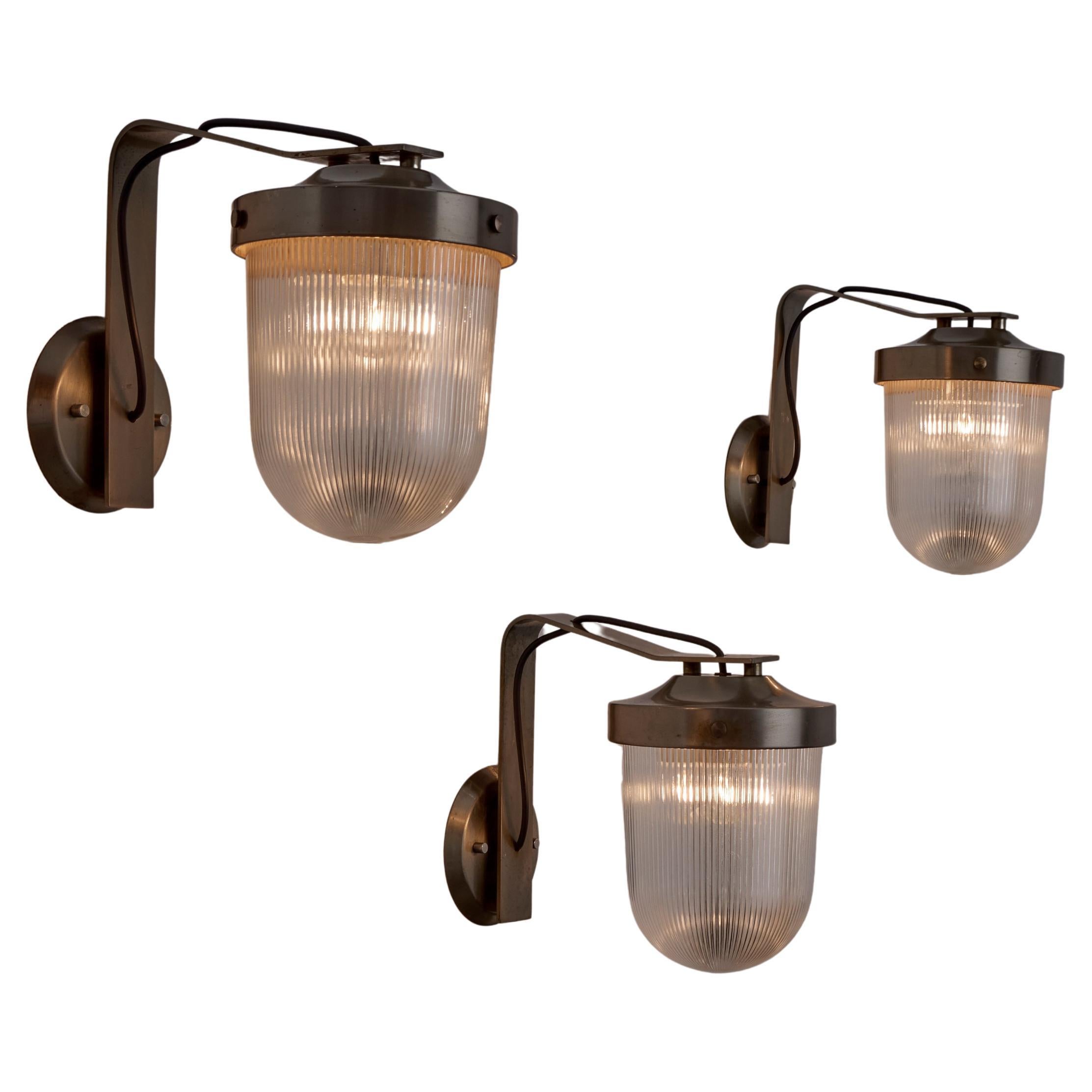 Rare Model G.A. Sconces by Fulvio Raboni for Delitala For Sale