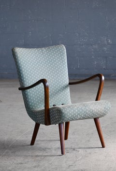 Rare Model "Mikki" Armchair by Carl Gustaf Hiort Af Ornäs  Finland 1940s