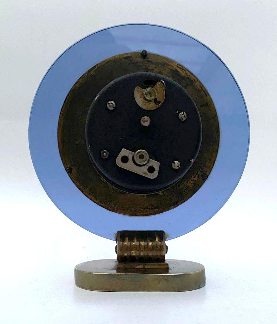 For your consideration is this fabulous 1930's modernist clock originating from England by Smiths clock company. You only have to do the minimalist of researching to find out how rare these clocks are, they just don't come onto the market. This