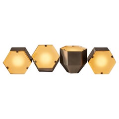 Seltene Tischlampen, Modell Nr. 2022, von Fontana Arte