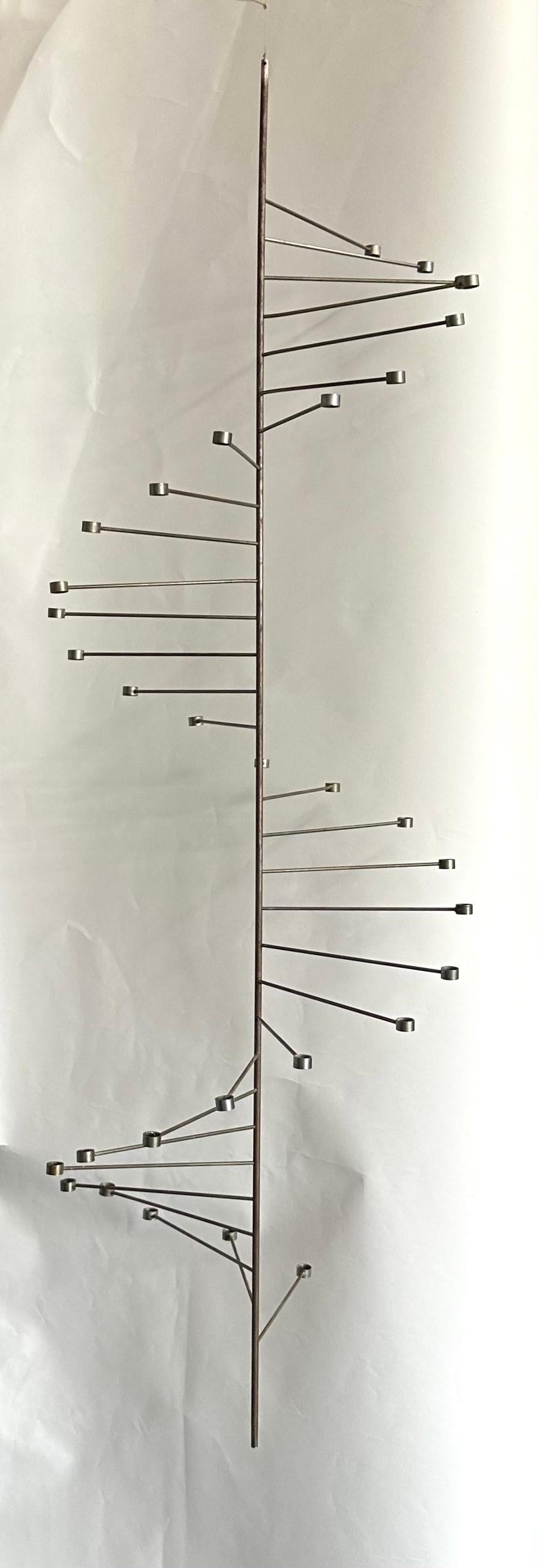 Rare candélabre suspendu PK 101 Poul Kjaerholm Bon état - En vente à Brooklyn, NY
