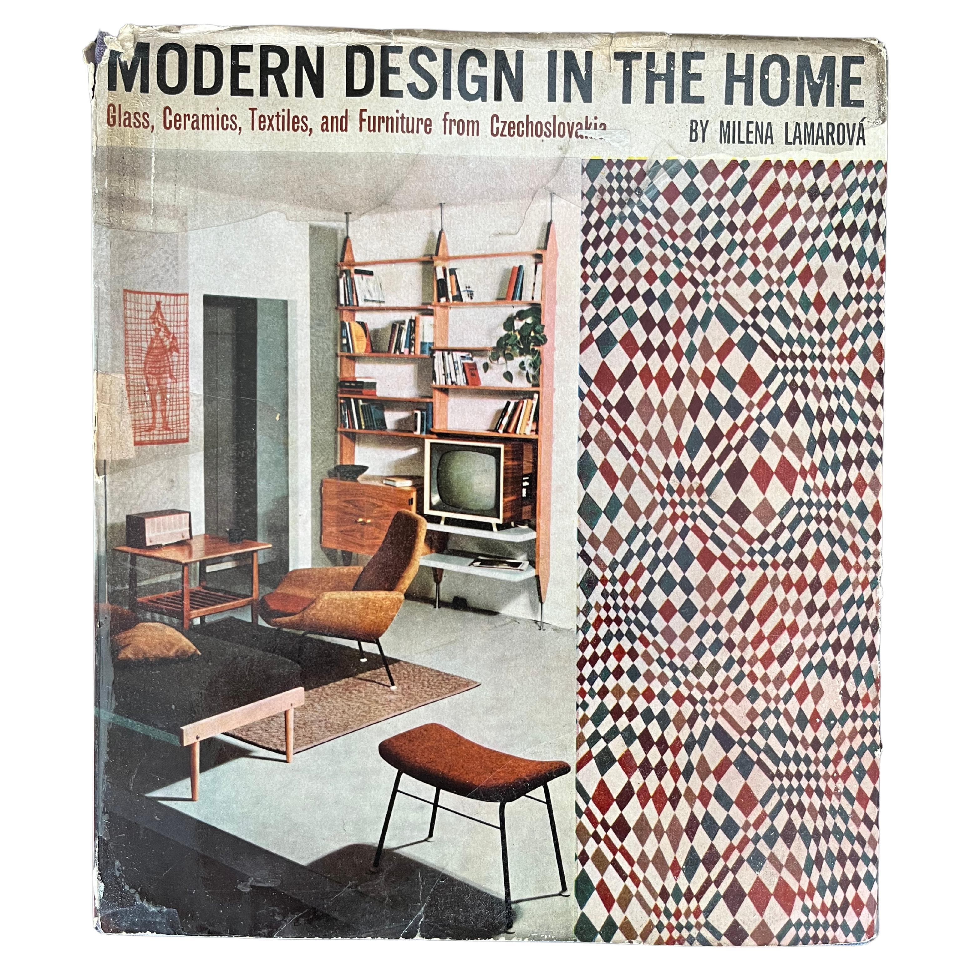 Design moderne rare dans la maison, Milena Lamarová / Tchécoslovaquie en vente